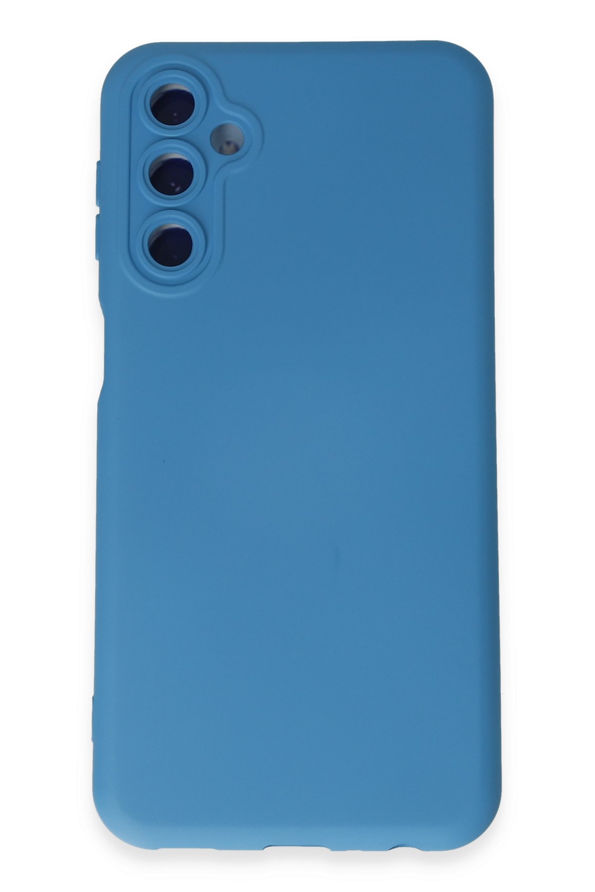 Newface Samsung Galaxy M34 5G Kılıf Pars Lens Yüzüklü Silikon - Gold