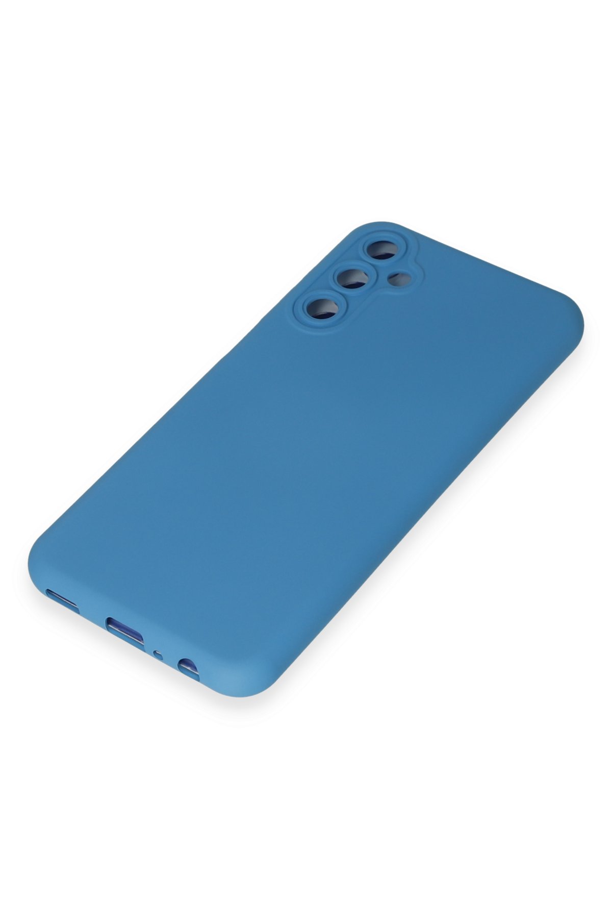 Newface Samsung Galaxy M34 5G Kılıf Pars Lens Yüzüklü Silikon - Gold