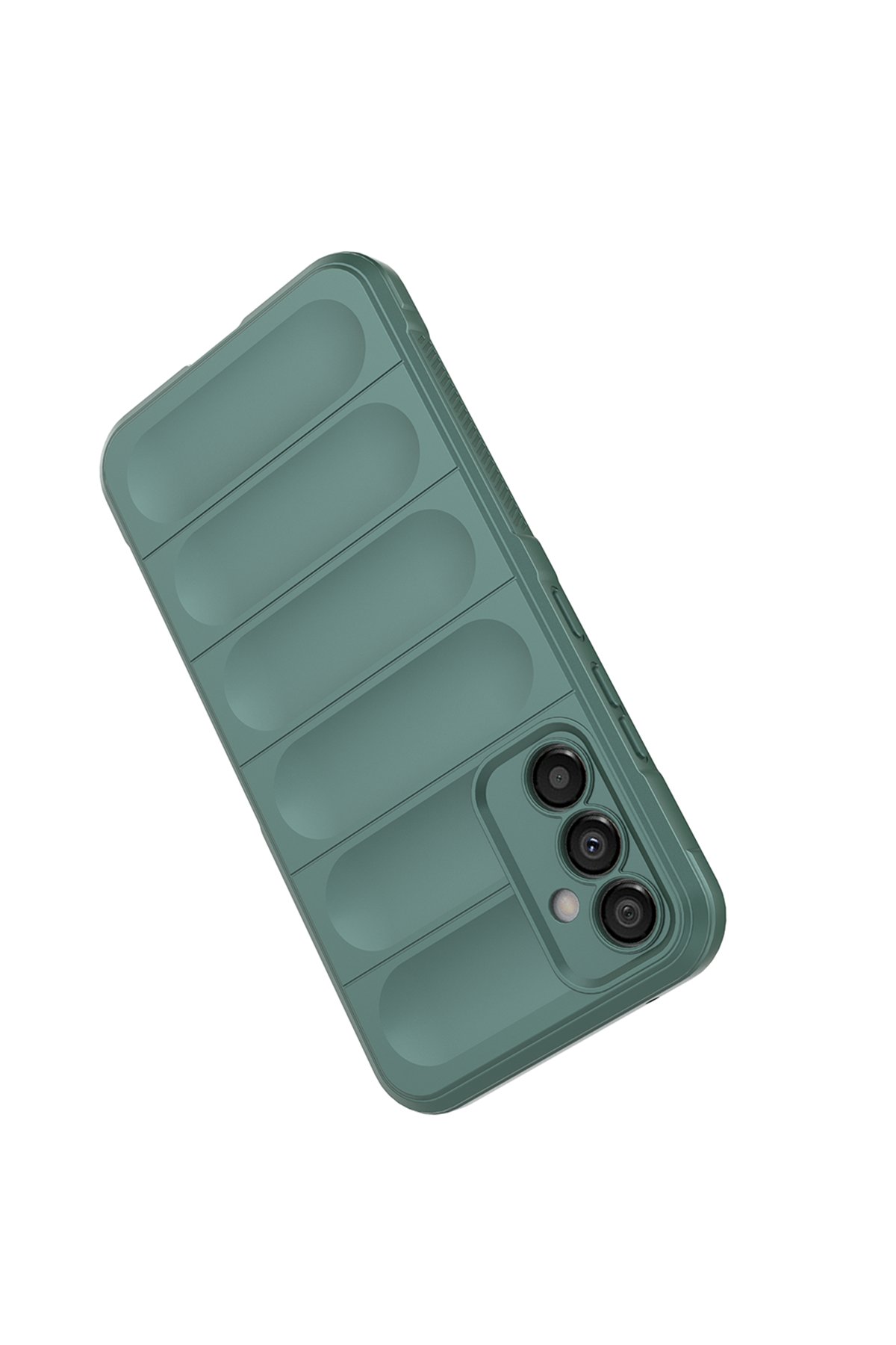 Newface Samsung Galaxy M34 5G Kılıf Loop Deri Silikon - Kırmızı