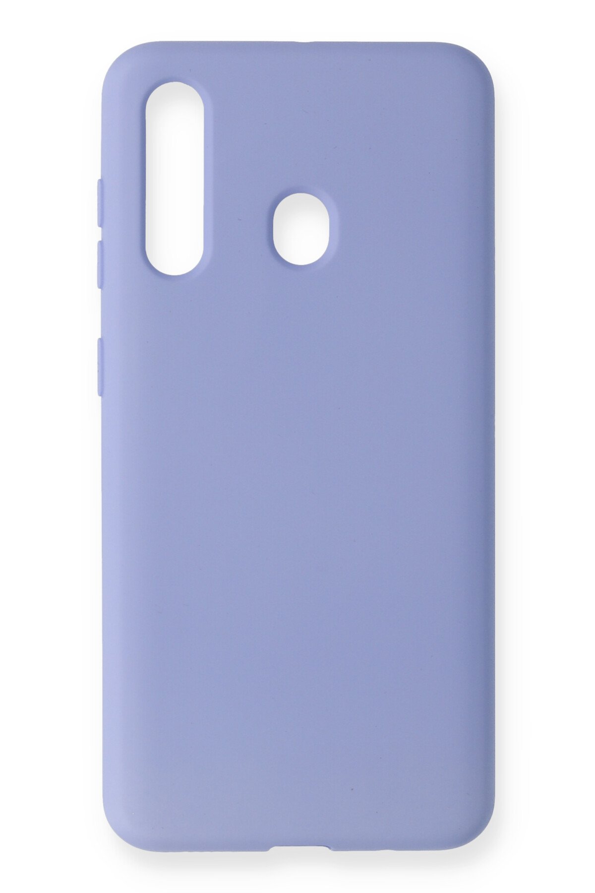 Newface Samsung Galaxy A60 Kılıf Sofya Yüzüklü Silikon Kapak - Siyah