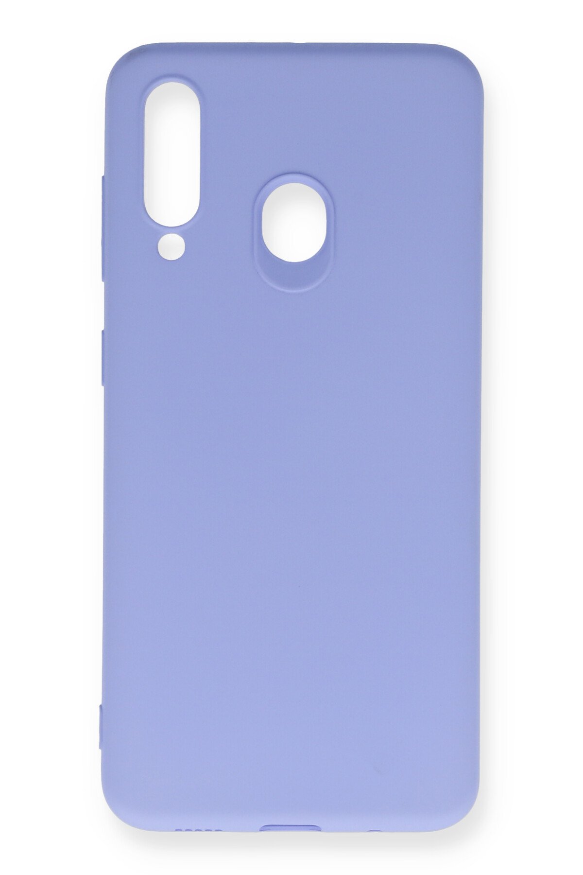 Newface Samsung Galaxy A60 Kılıf Sofya Yüzüklü Silikon Kapak - Siyah