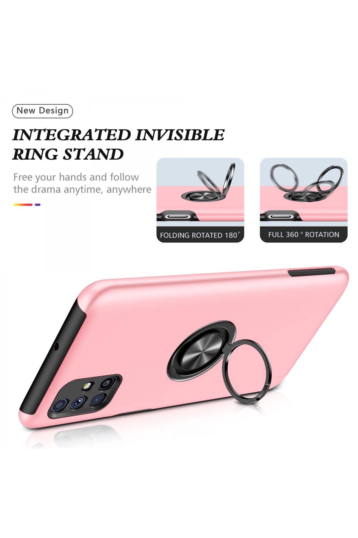 Newface Samsung Galaxy M51 Kılıf Montreal Silikon Kapak - Kırmızı