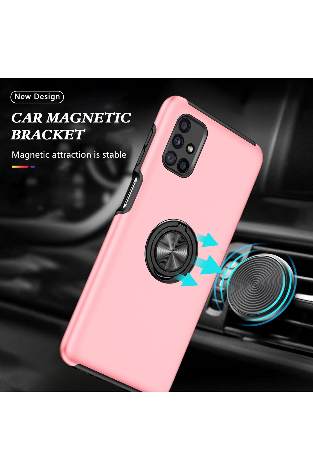 Newface Samsung Galaxy M51 Kılıf Montreal Silikon Kapak - Kırmızı