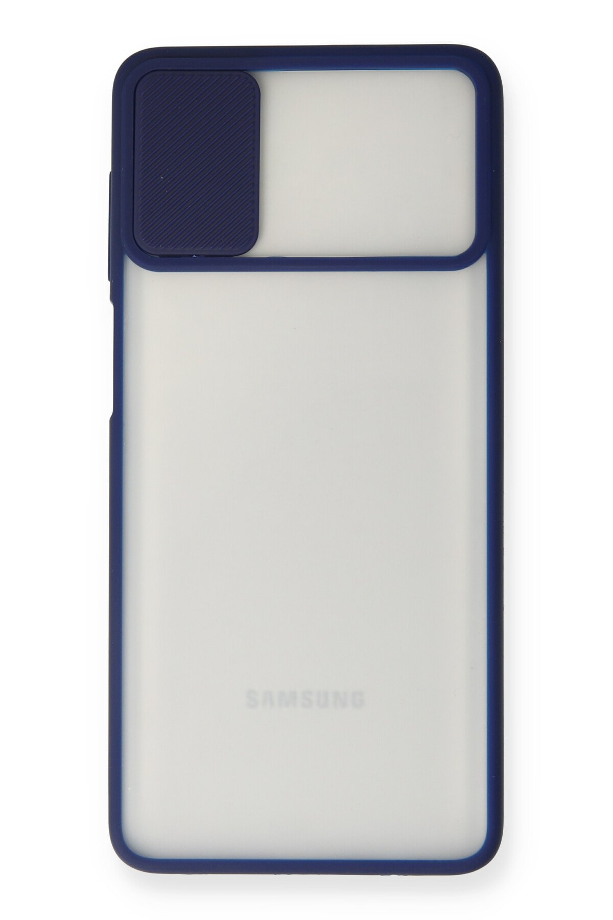 Newface Samsung Galaxy M51 Kılıf Viktor Yüzüklü Silikon - Siyah