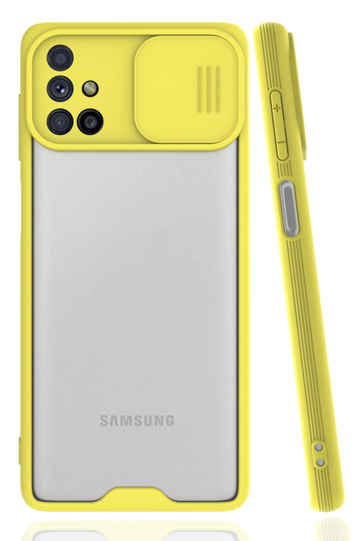 Newface Samsung Galaxy M51 Kılıf Montreal Silikon Kapak - Siyah
