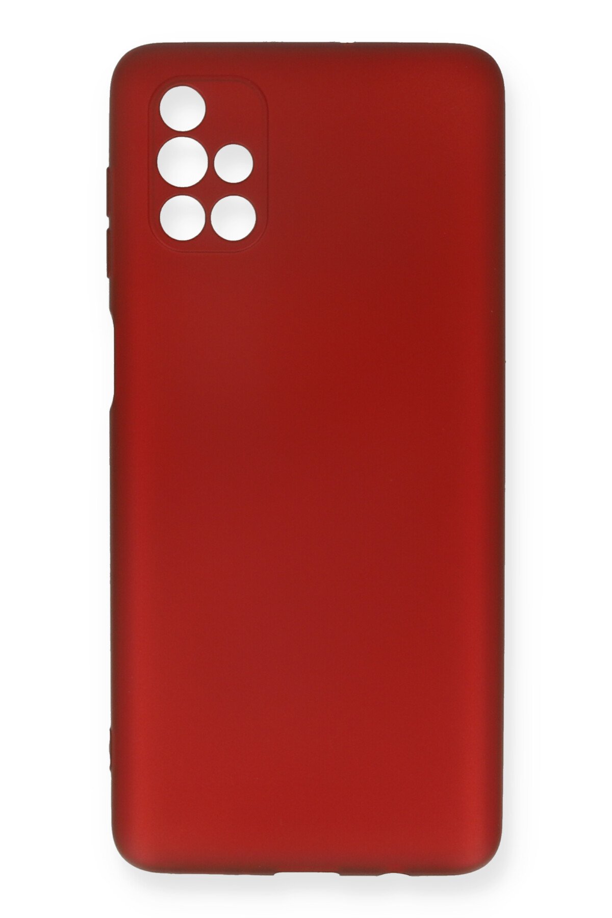 Newface Samsung Galaxy M51 Kılıf Platin Simli Silikon - Lacivert