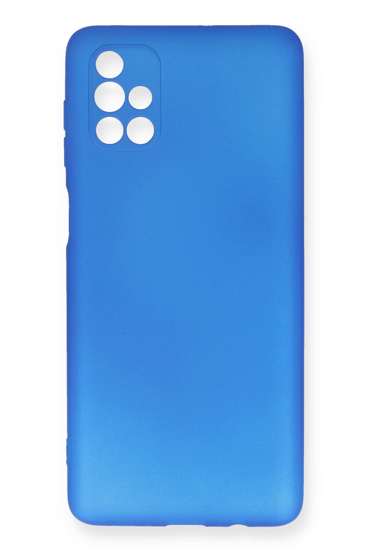Newface Samsung Galaxy M51 Kılıf First Silikon - Mürdüm