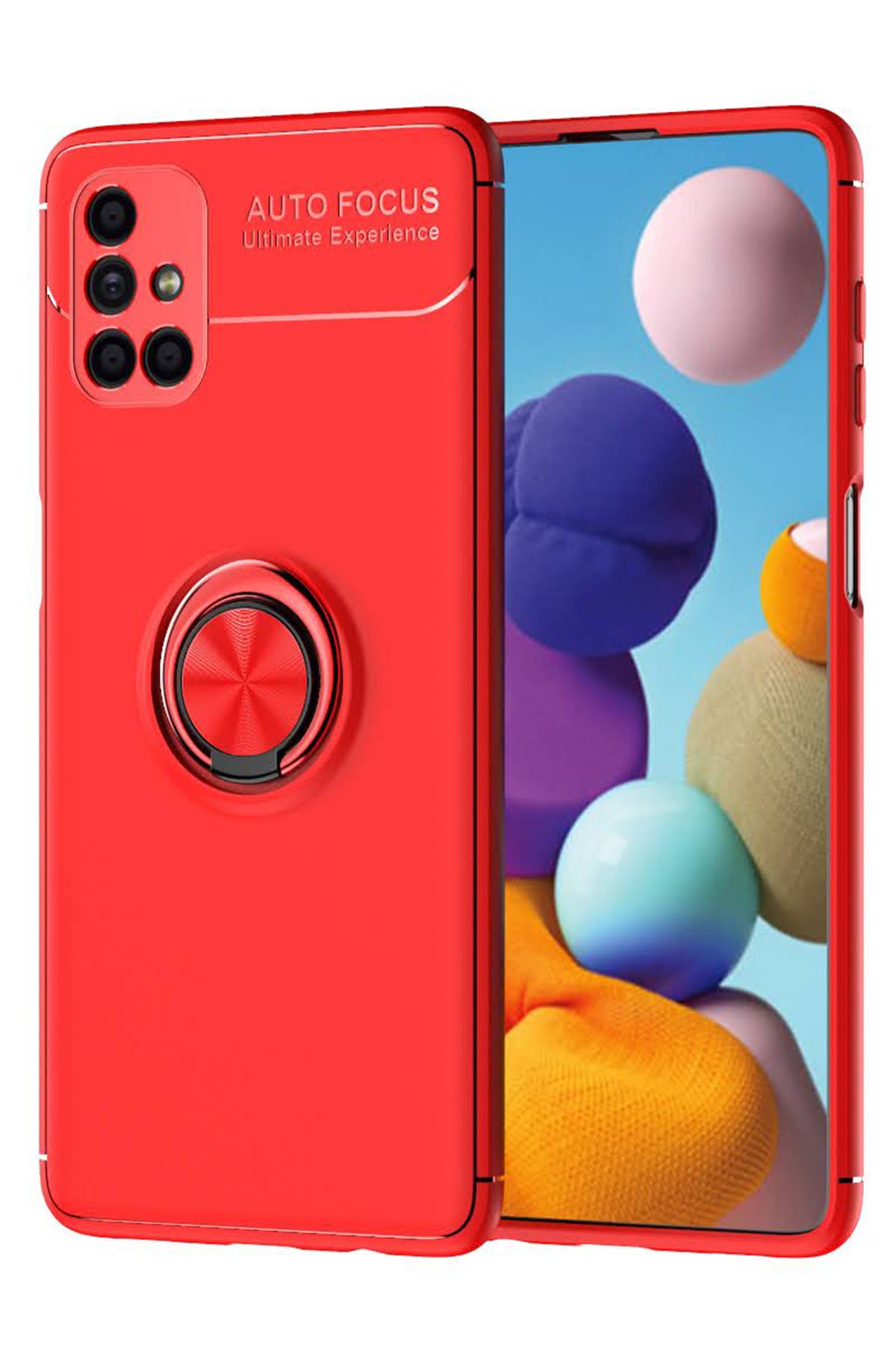 Newface Samsung Galaxy M51 Kılıf Montreal Silikon Kapak - Siyah
