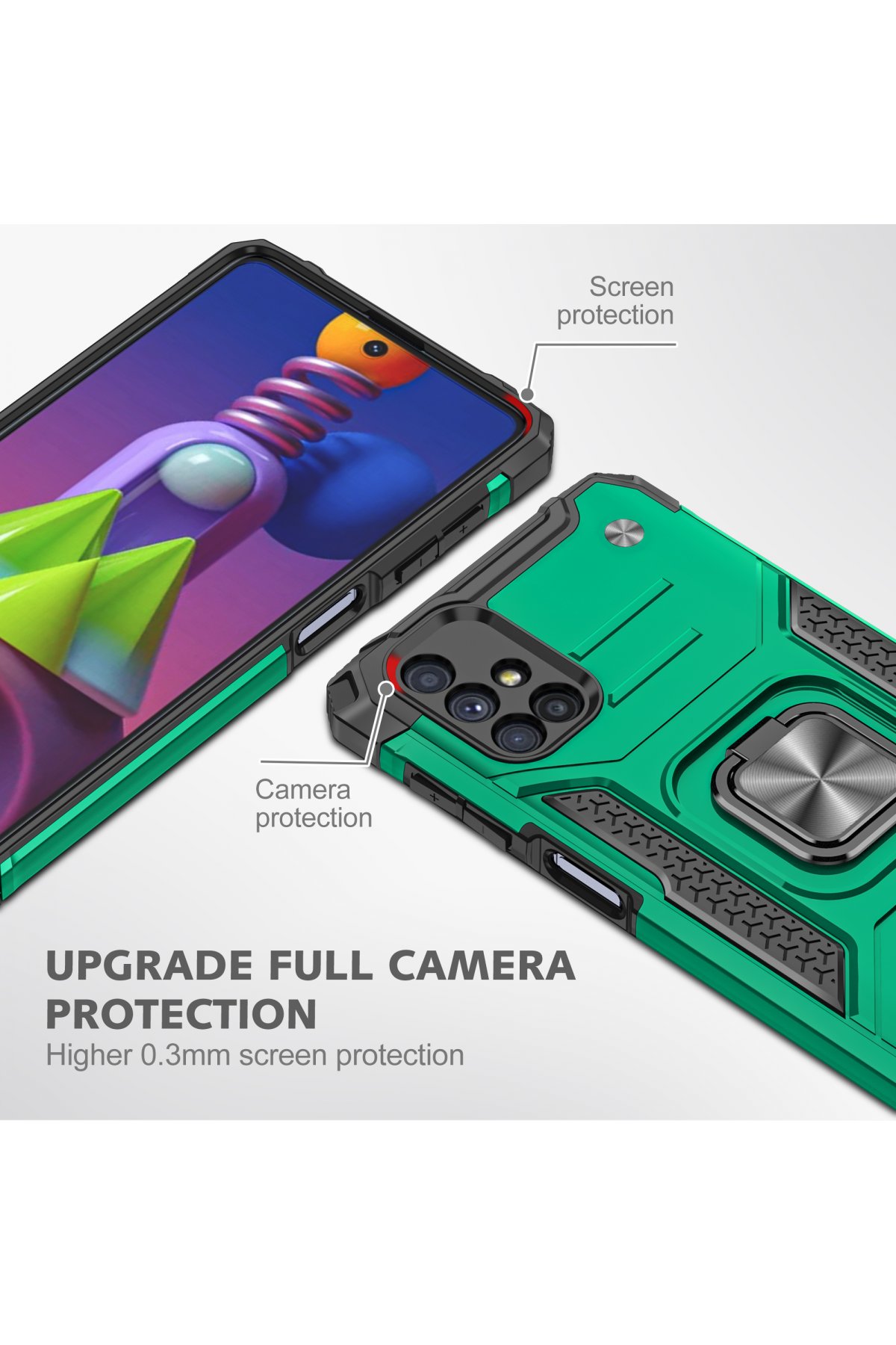 Newface Samsung Galaxy M51 Kılıf Olex Tpu Silikon