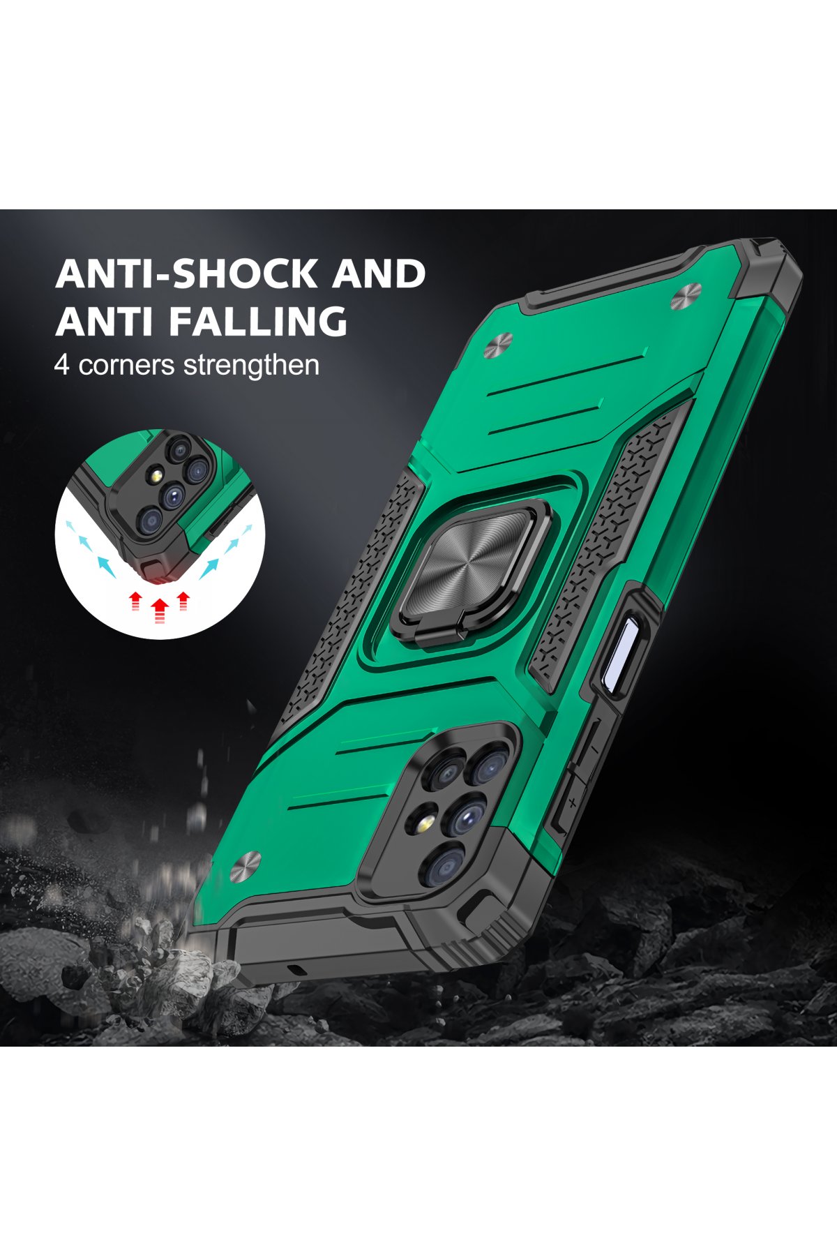 Newface Samsung Galaxy M51 Kılıf Olex Tpu Silikon