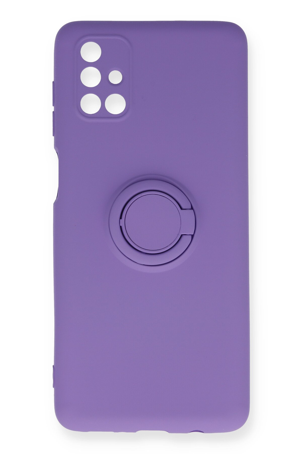 Newface Samsung Galaxy M51 Kılıf First Silikon - Bordo