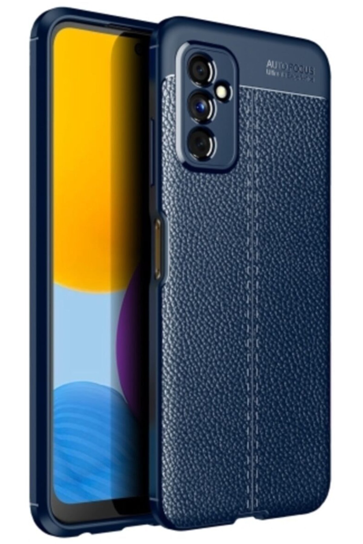 Newface Samsung Galaxy M52 5G Kılıf First Silikon - Siyah