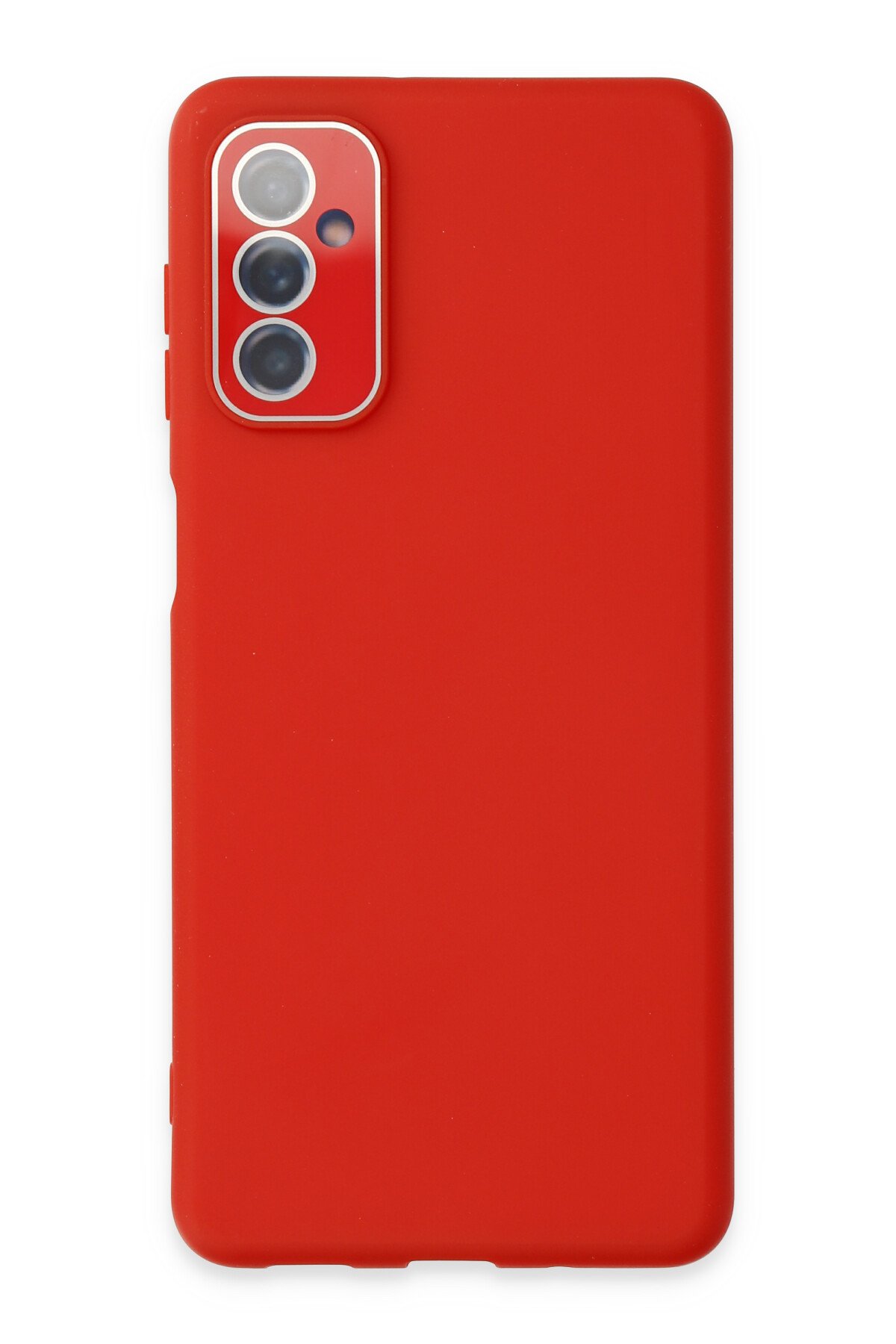 Newface Samsung Galaxy M52 5G Kılıf Trend S Plus Kapaklı Kılıf - Kırmızı