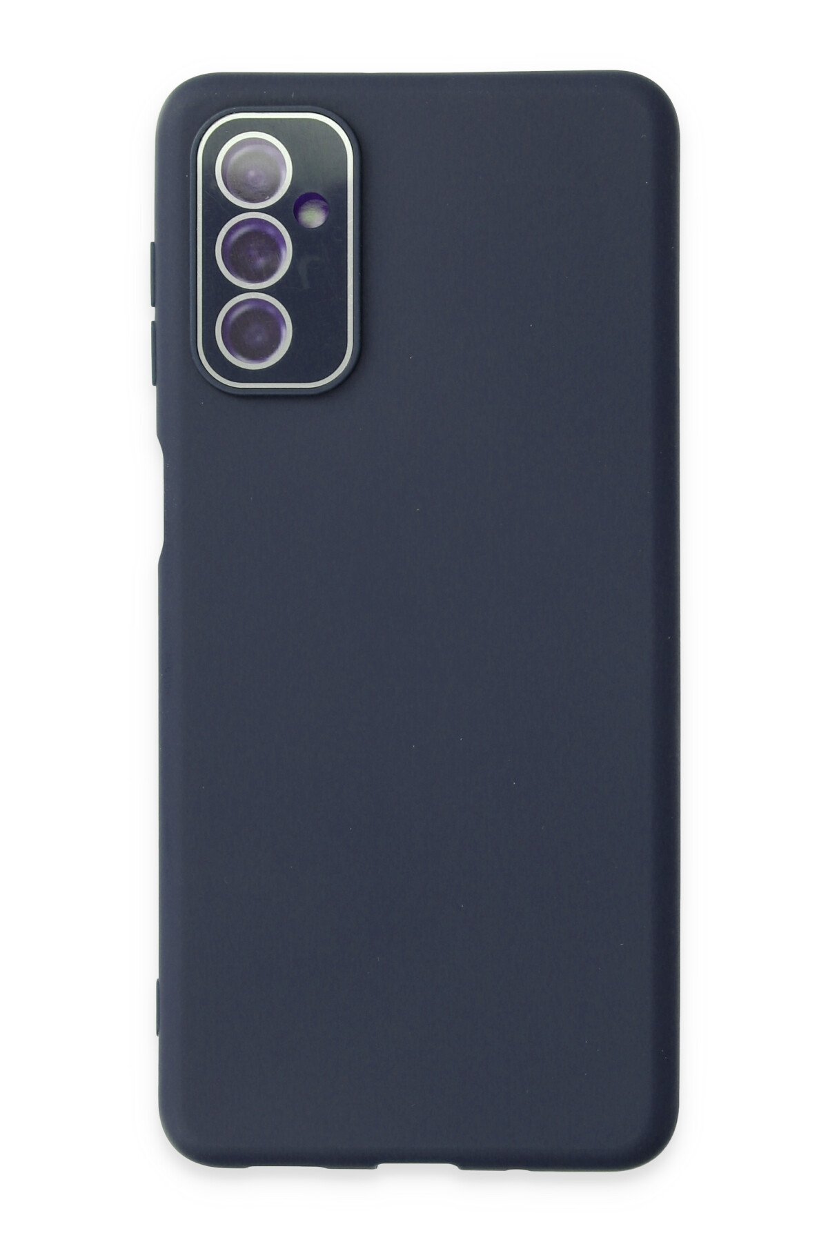 Newface Samsung Galaxy M52 5G Kılıf Platin Silikon - Sarı