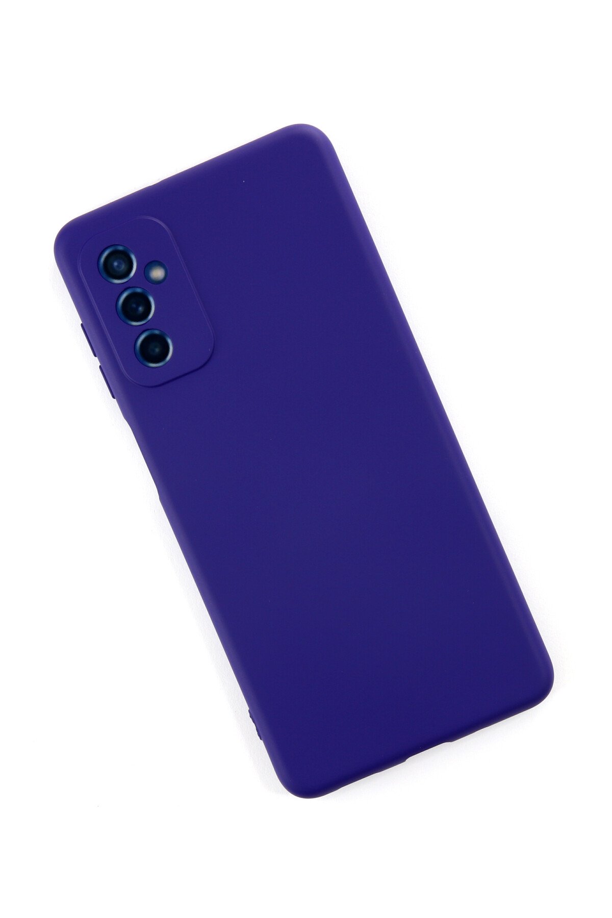 Newface Samsung Galaxy M52 5G Kılıf Nano içi Kadife Silikon - Sarı