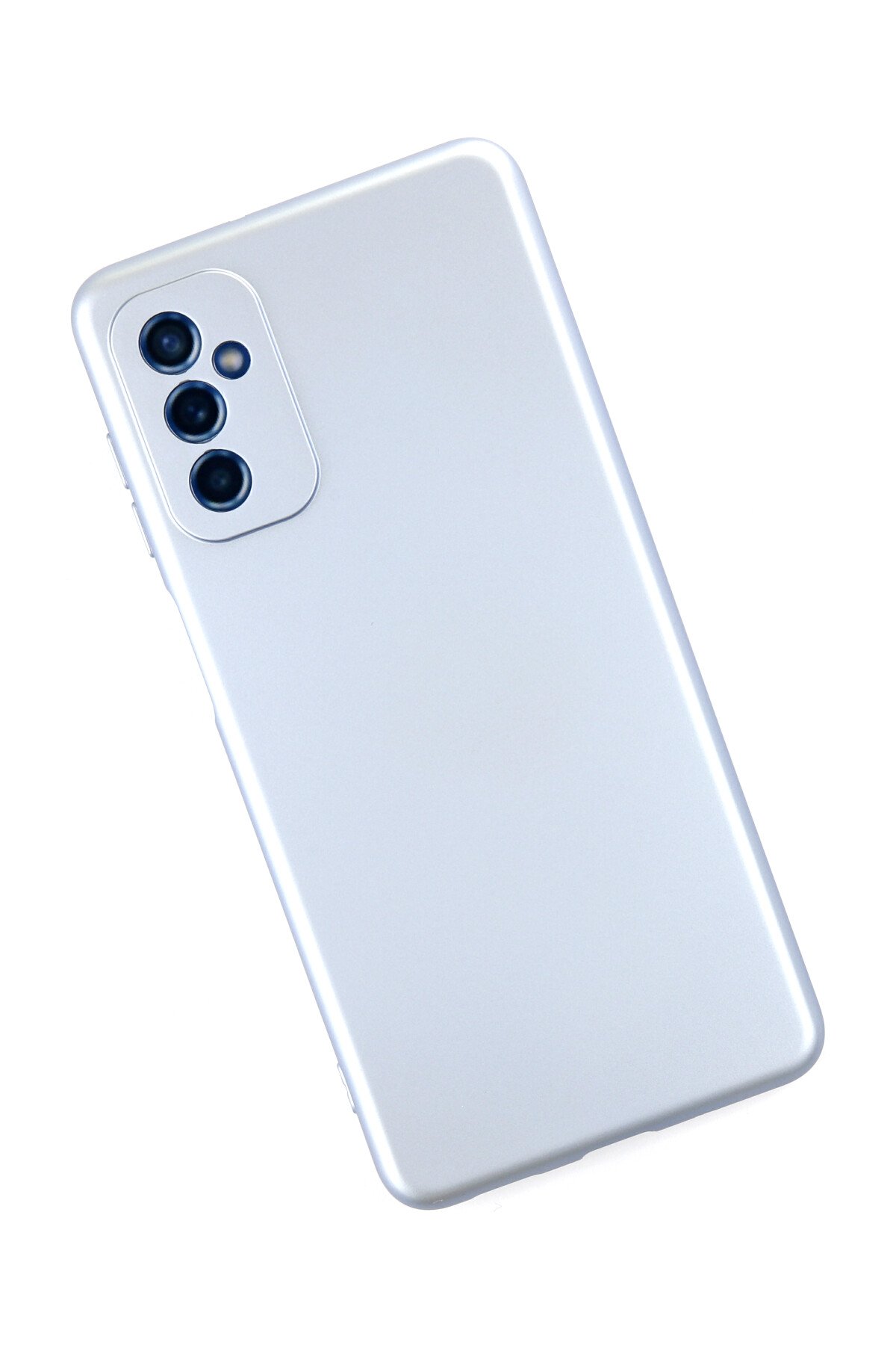 Newface Samsung Galaxy M52 5G Kılıf Zegna Yüzüklü Silikon Kapak - Rose