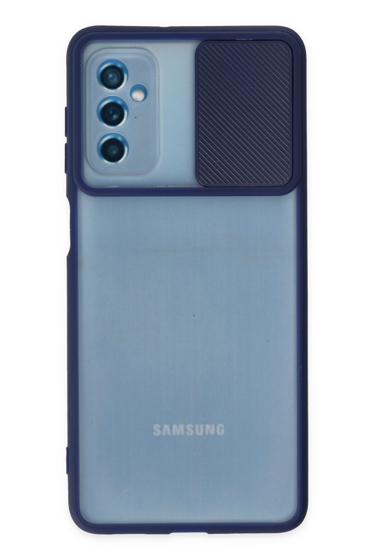 Newface Samsung Galaxy M52 5G Kılıf First Silikon - Siyah