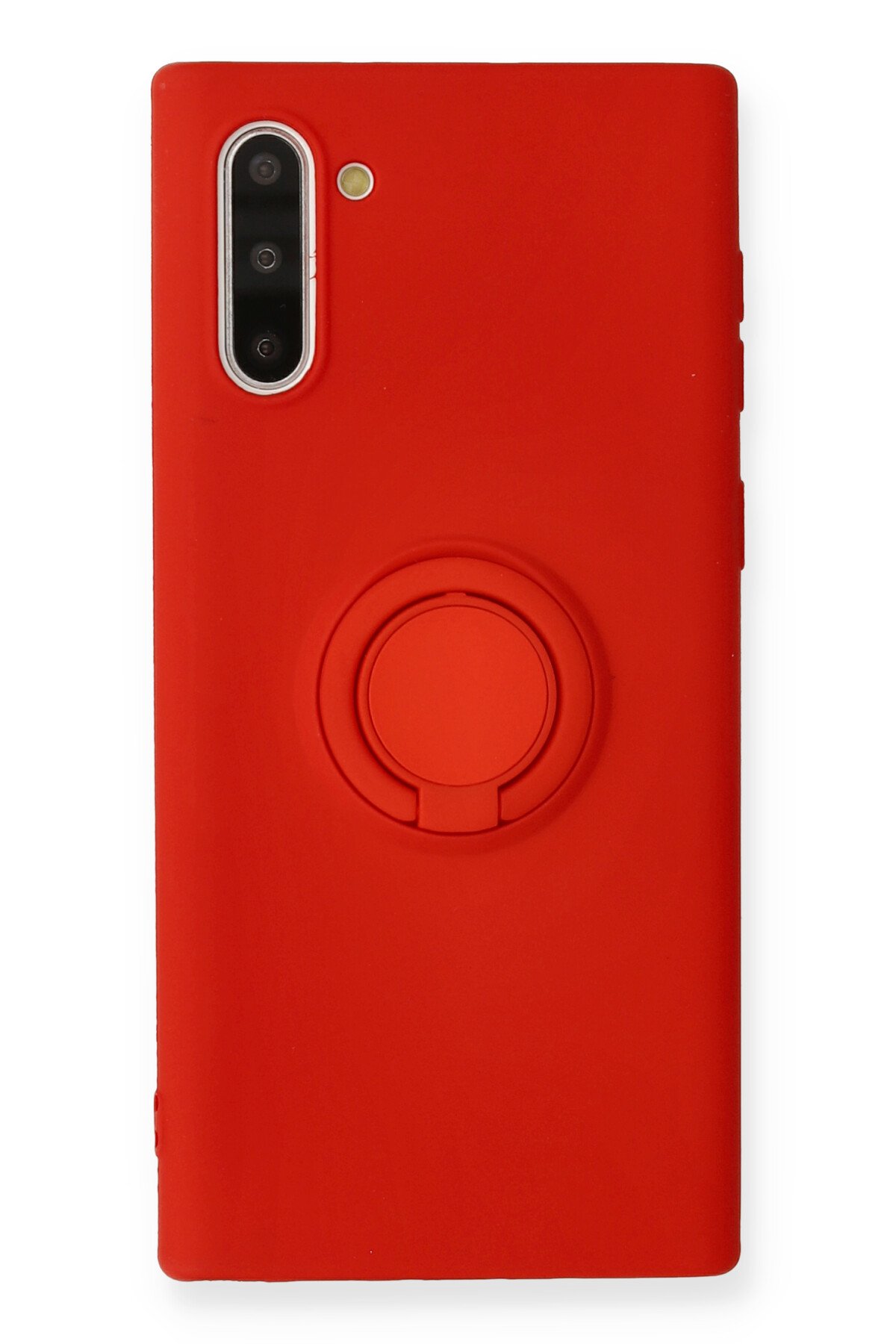 Newface Samsung Galaxy Note 10 Kılıf Viktor Yüzüklü Silikon - Turkuaz