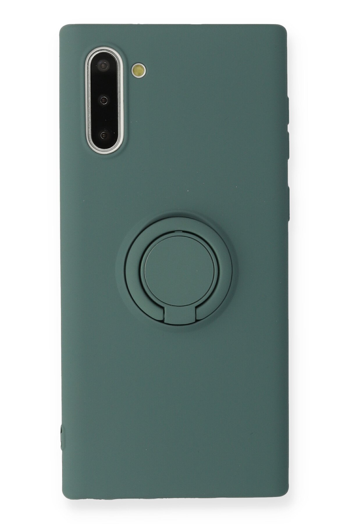 Newface Samsung Galaxy Note 10 Kılıf First Silikon - Siyah