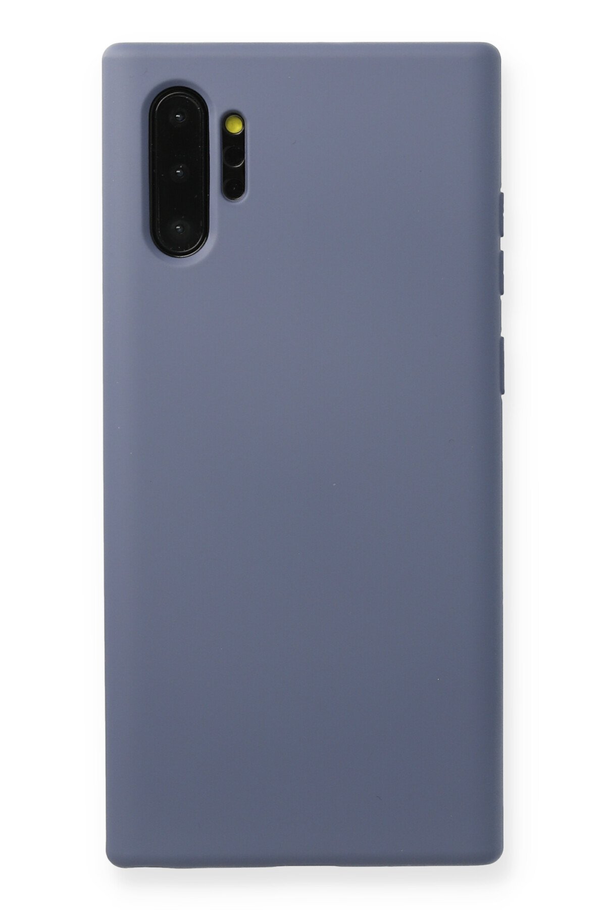 Newface Samsung Galaxy Note 10 Plus Kılıf Dört Köşe Lazer Silikon - Gold