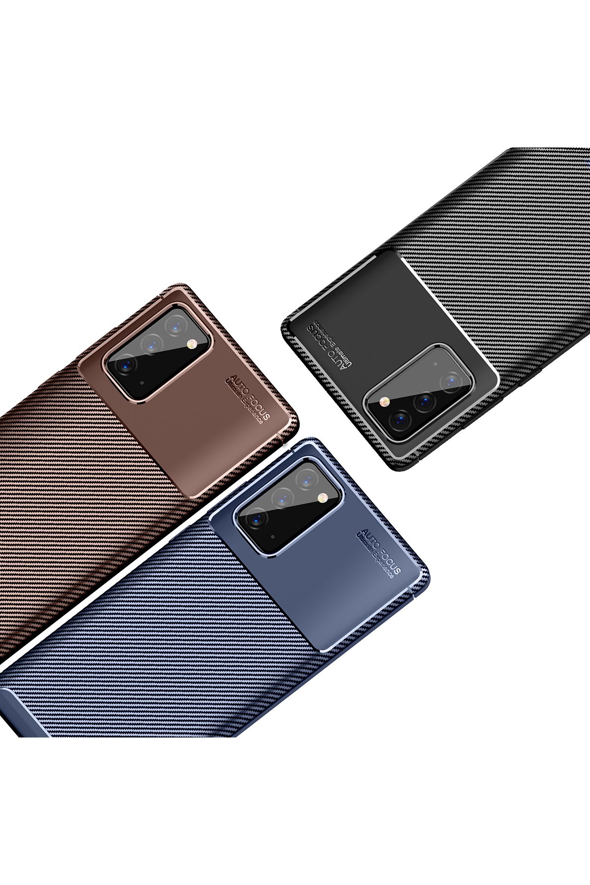 Newface Samsung Galaxy Note 20 Kılıf Nano içi Kadife Silikon - Kırmızı