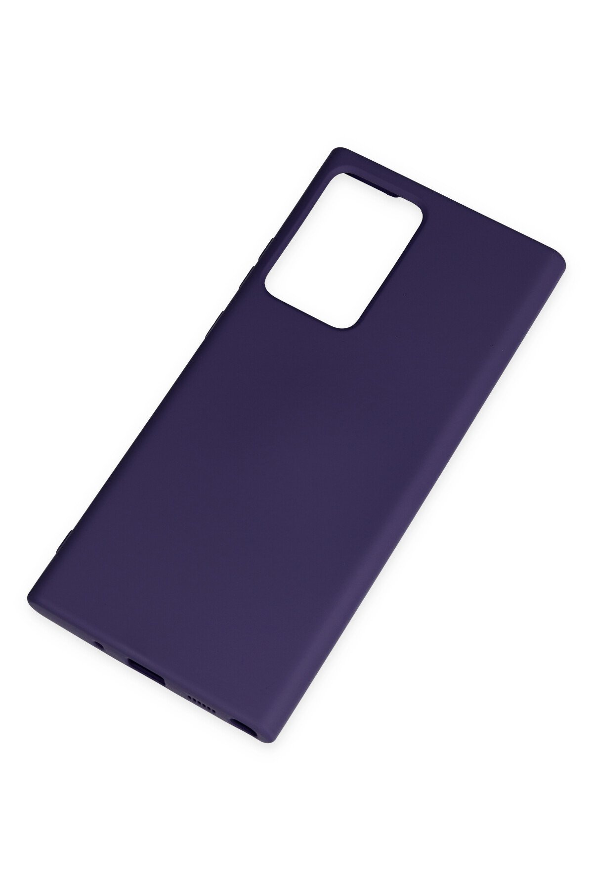 Newface Samsung Galaxy Note 20 Ultra Kılıf Nano içi Kadife Silikon - Turuncu