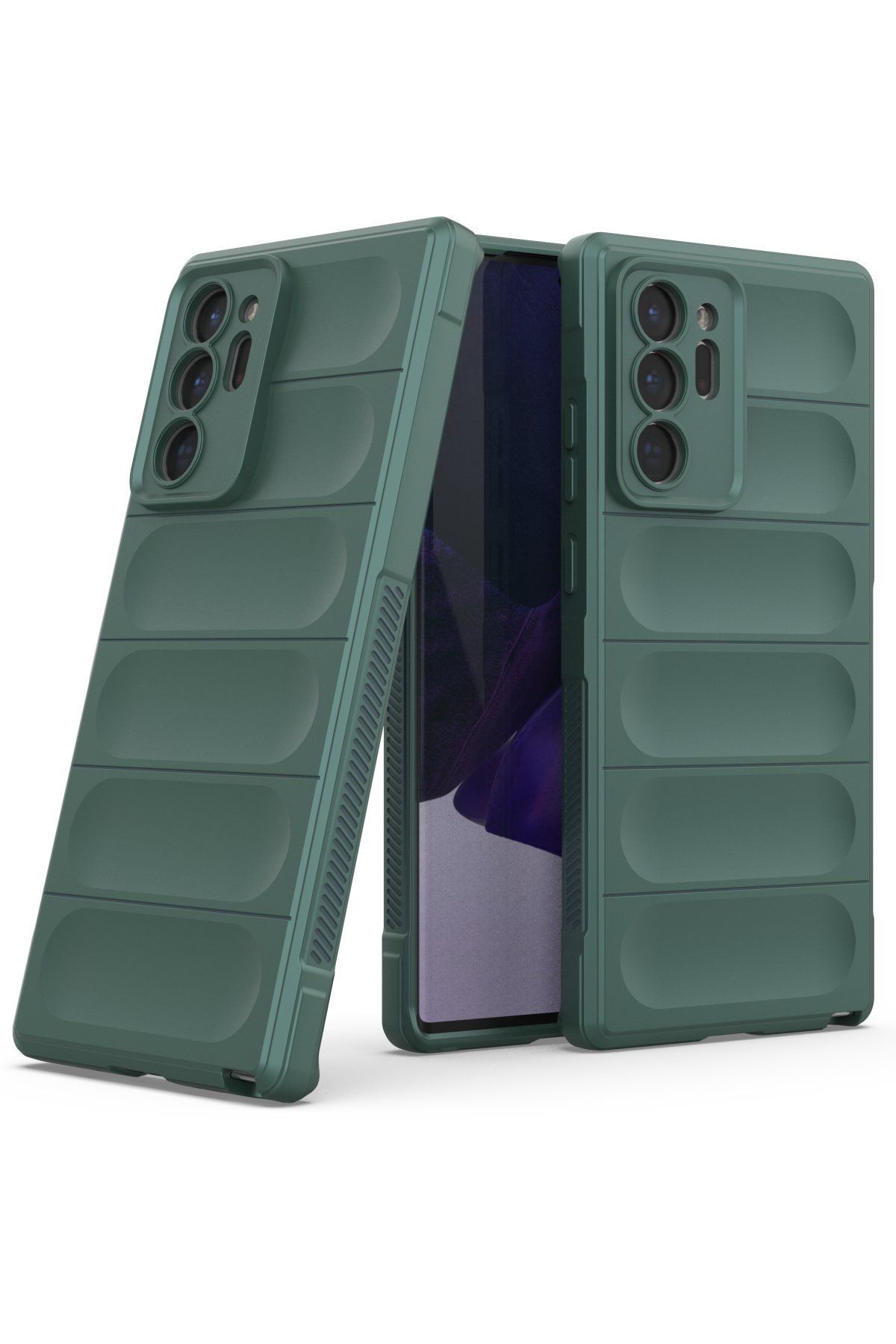 Newface Samsung Galaxy Note 20 Ultra Kılıf Kross Magneticsafe Kapak - Kırmızı