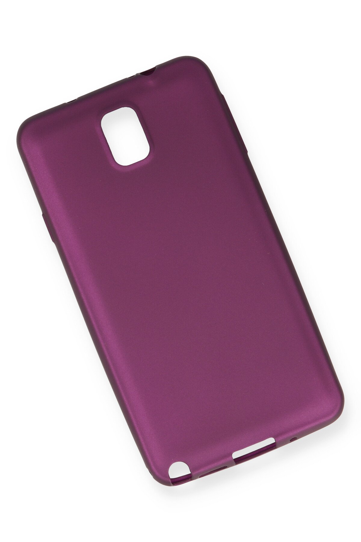 Newface Samsung Galaxy Note 3 / N9000 Kılıf First Silikon - Lila