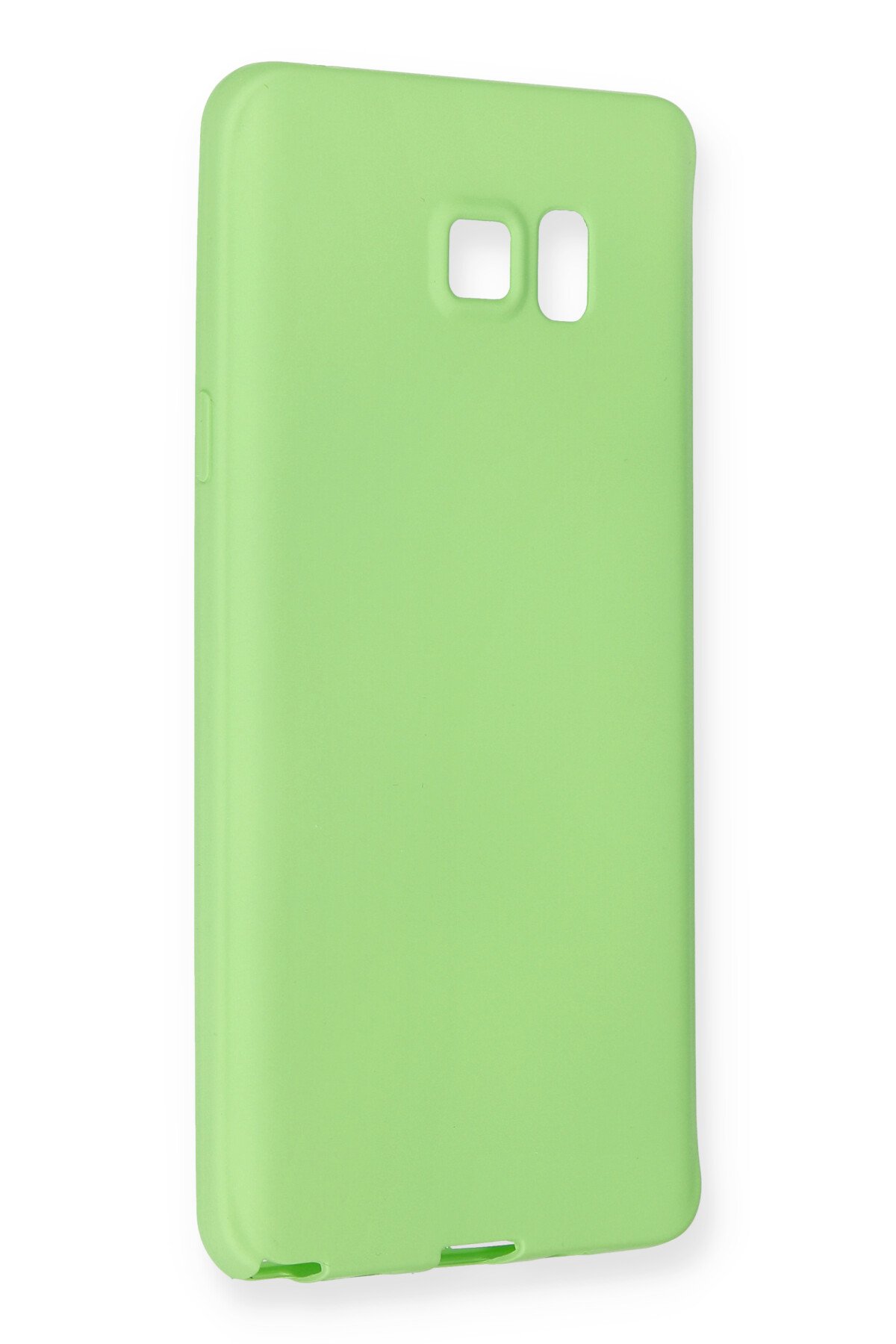 Newface Samsung Galaxy Note 5 Kılıf First Silikon - Yeşil