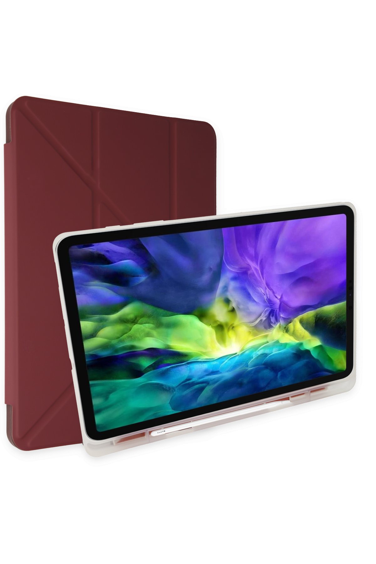 Newface iPad 10.2 (7.nesil) Kılıf Tablet Smart Kılıf - Rose Gold