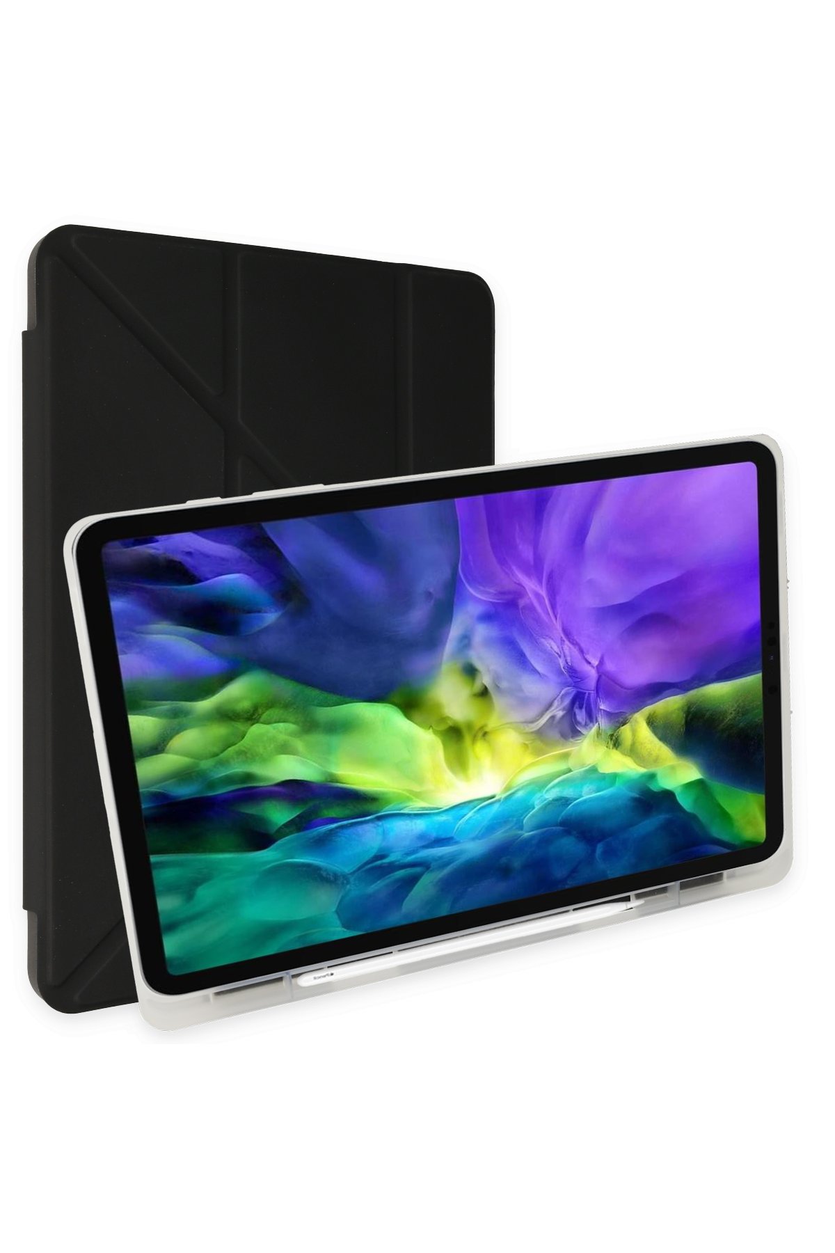 Newface iPad Air 2 9.7 Kılıf Tablet Smart Kılıf - Lacivert