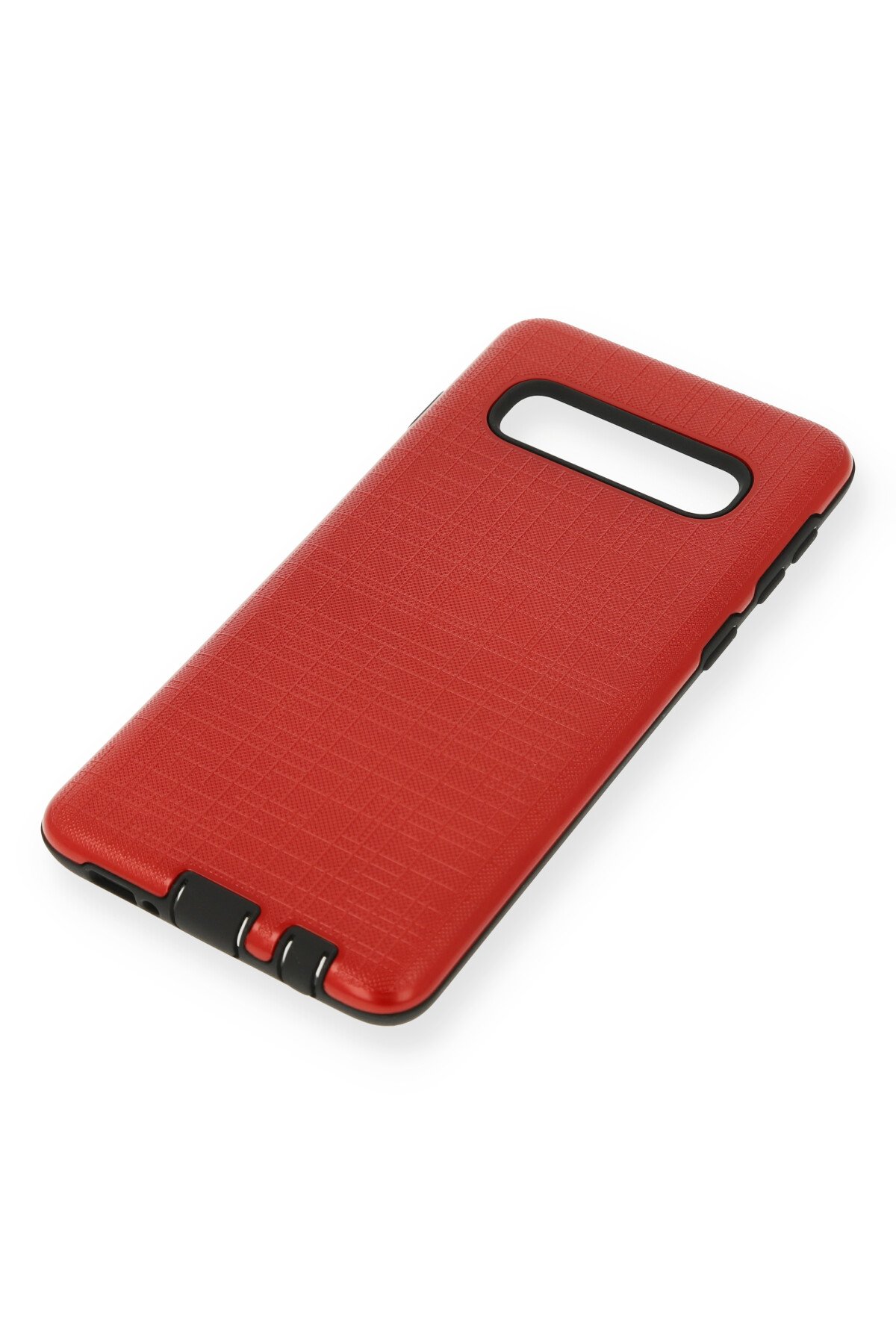 Newface Samsung Galaxy S10 Plus Kılıf First Silikon - Gold