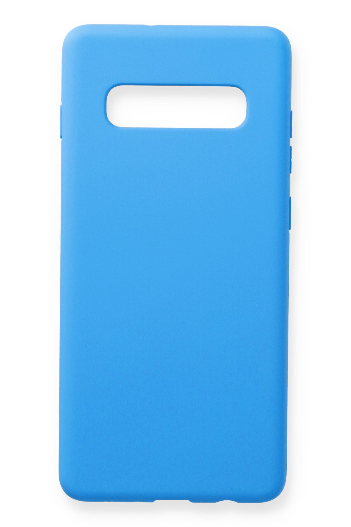Newface Samsung Galaxy S10 Plus Kılıf First Silikon - Gold