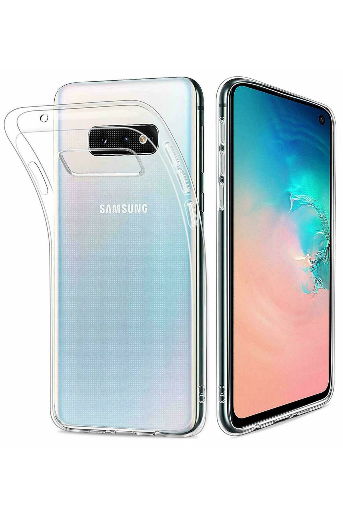 Newface Samsung Galaxy S10E Kılıf YouYou Silikon Kapak - Gold