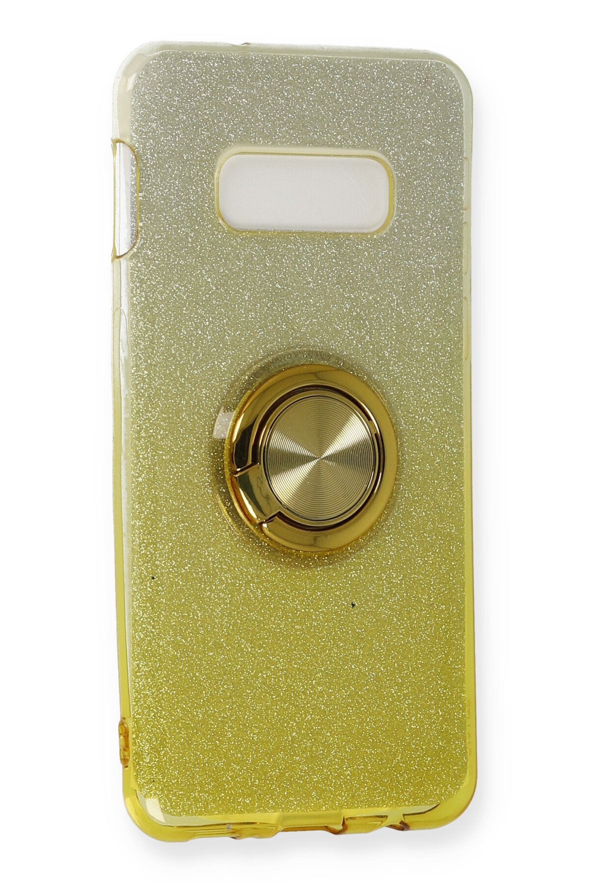 Newface Samsung Galaxy S10E Kılıf YouYou Silikon Kapak - Gold