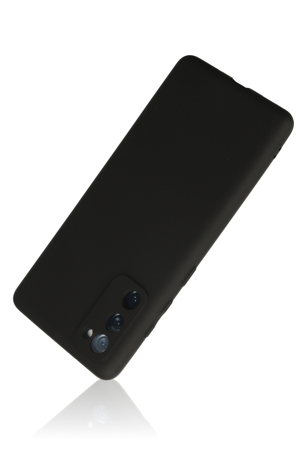 Newface Samsung Galaxy S20 FE Kılıf Volet Silikon - Siyah