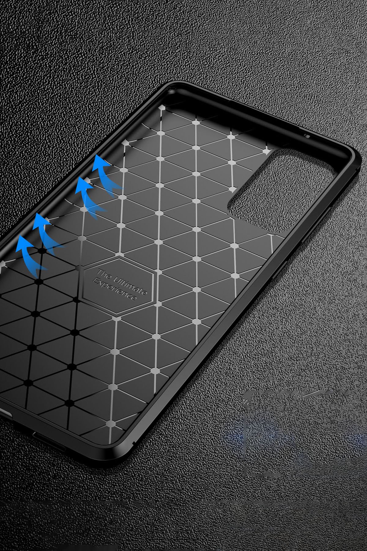 Newface Samsung Galaxy S20 FE Kılıf Montreal Yüzüklü Silikon Kapak - Buz Mavi