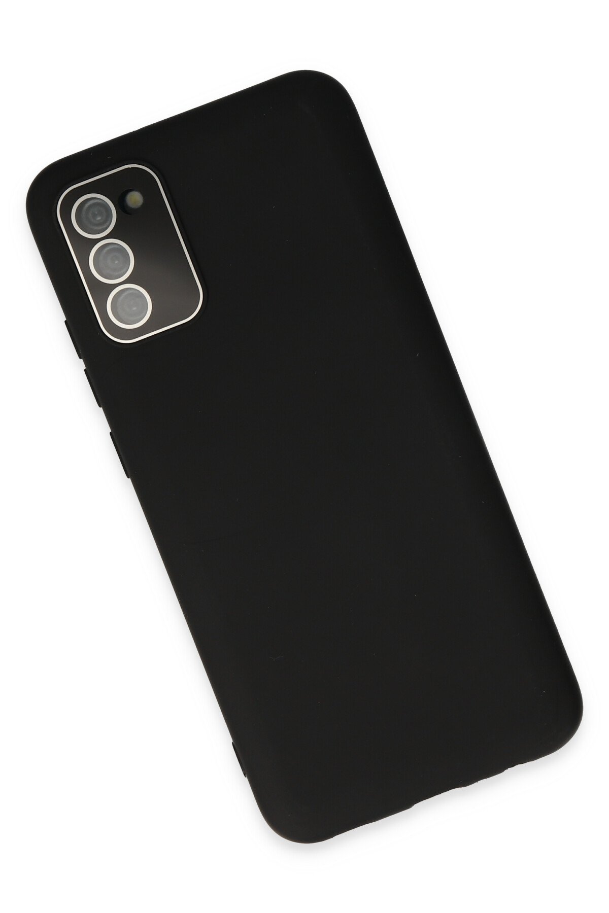 Newface Samsung Galaxy S20 FE Kılıf Pars Lens Yüzüklü Silikon - Siyah