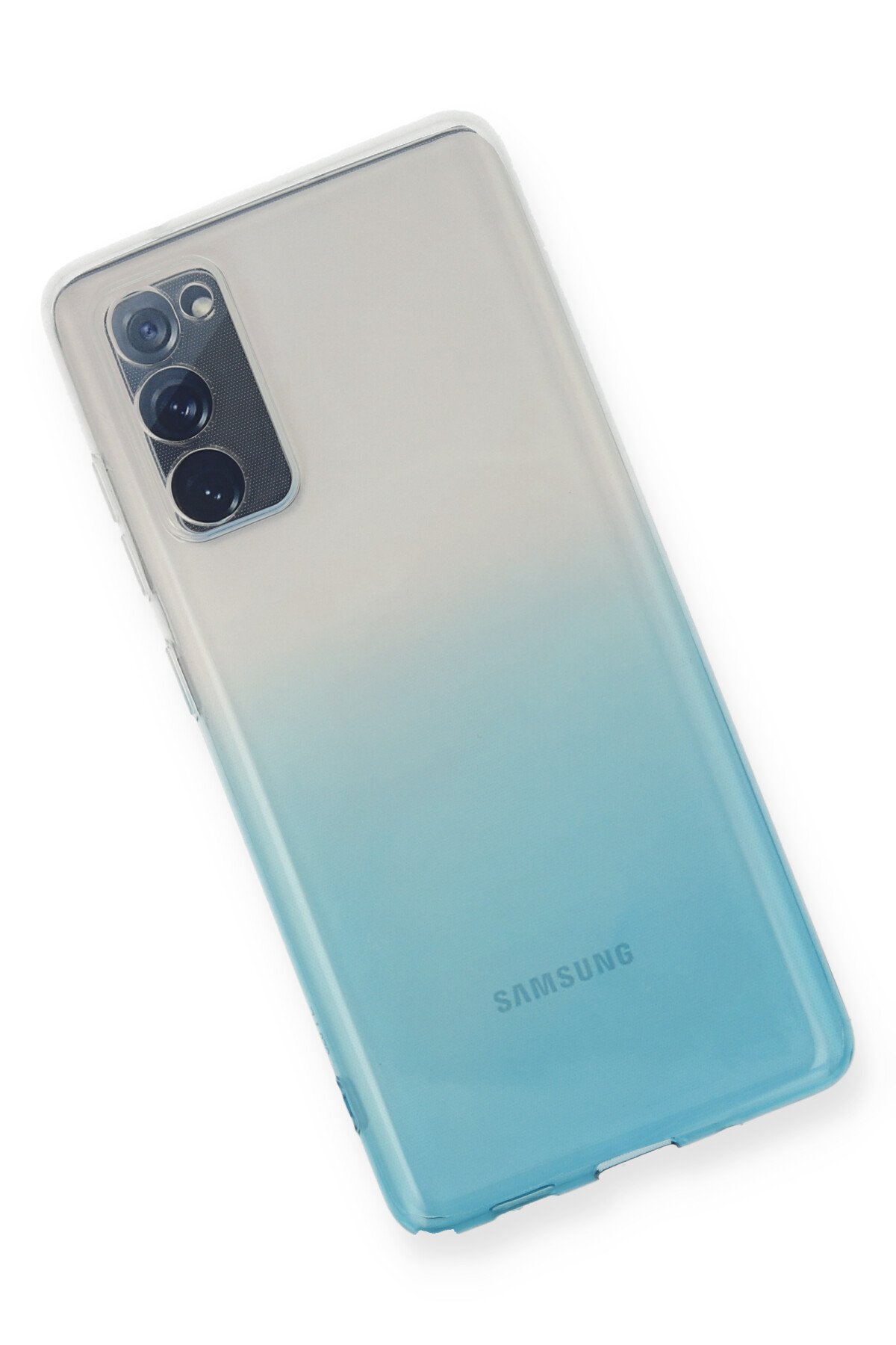Newface Samsung Galaxy S20 FE Kılıf Volet Silikon - Beyaz