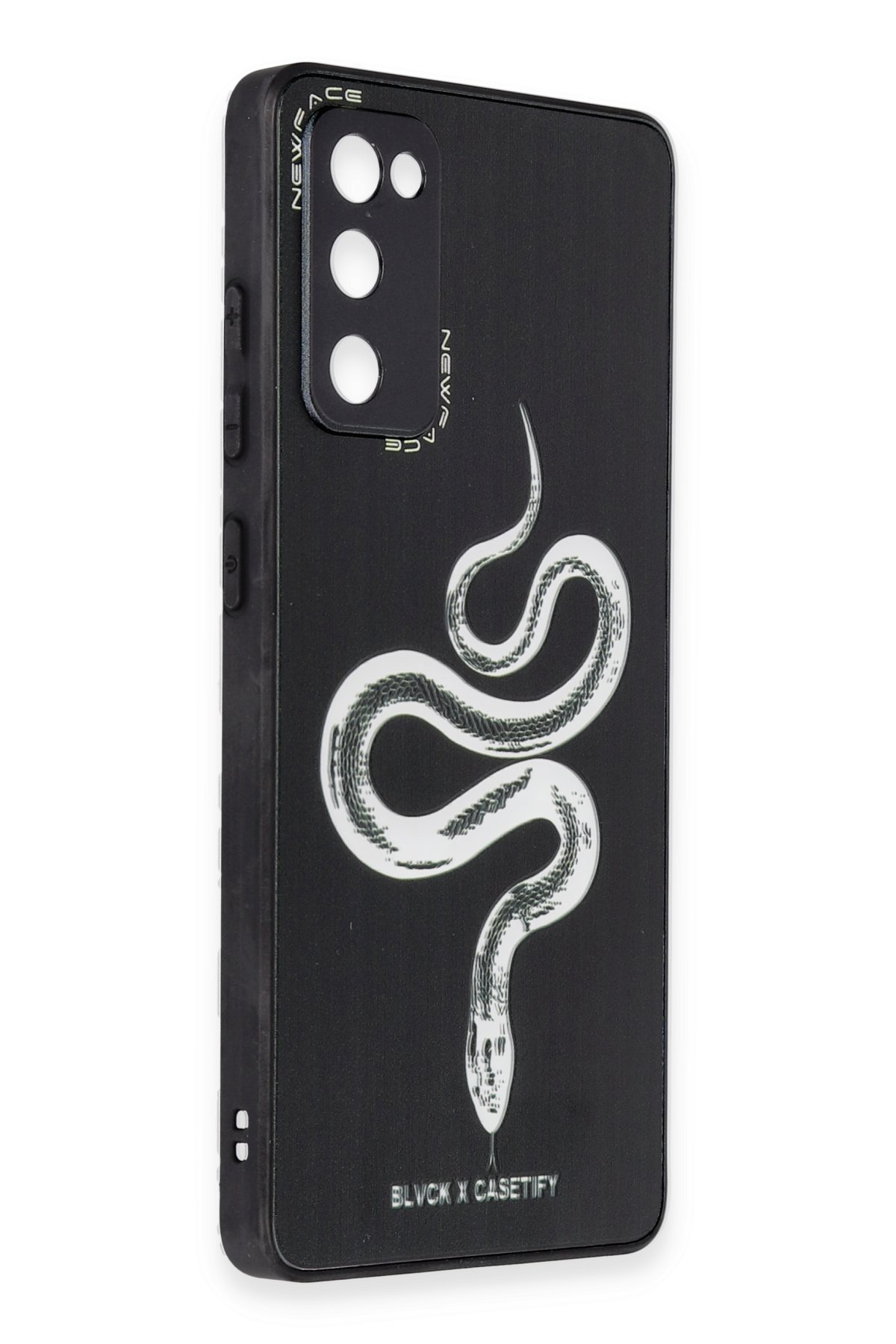 Newface Samsung Galaxy S20 FE Kılıf Zuma Kartvizitli Yüzüklü Silikon - Siyah