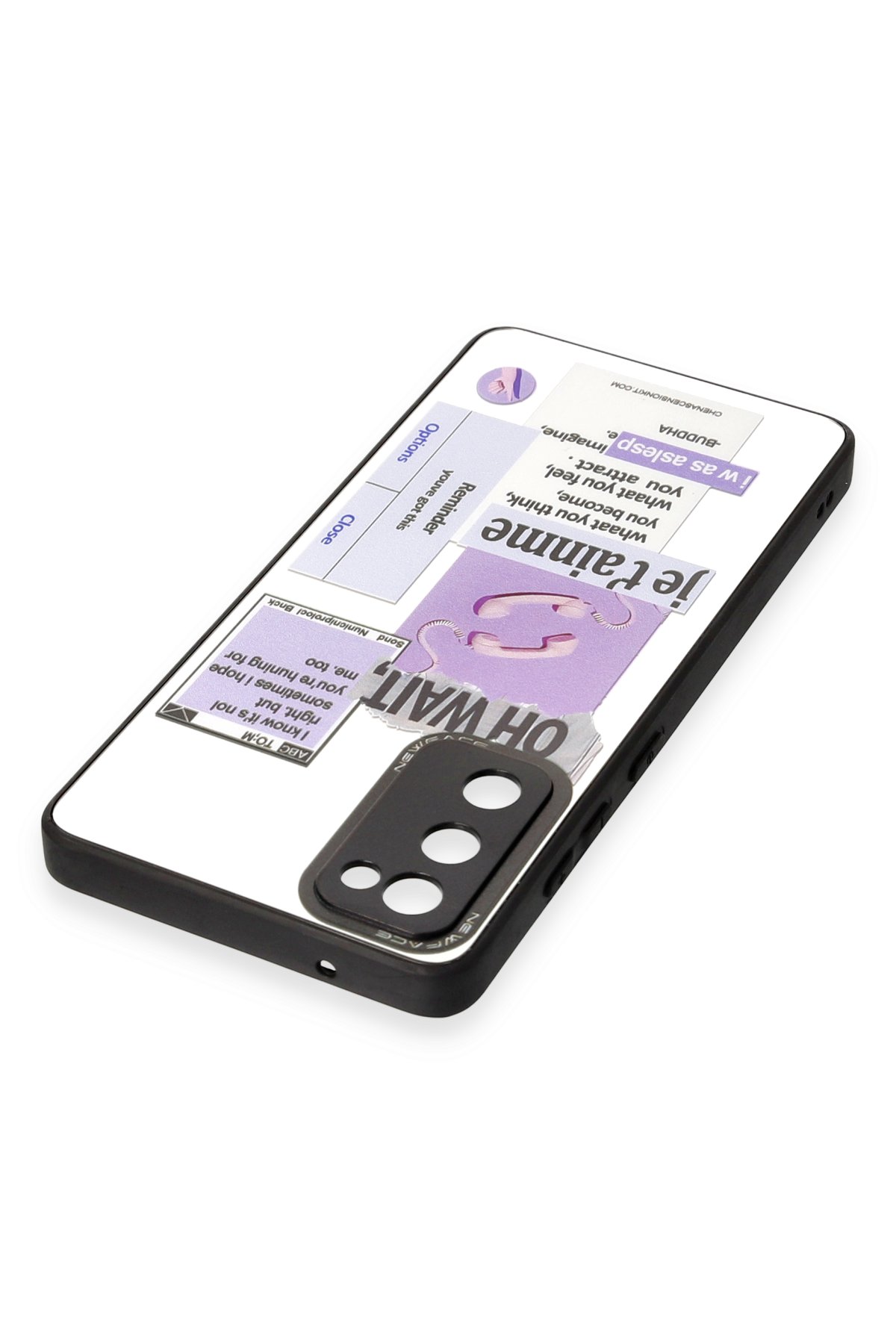 Newface Samsung Galaxy S20 FE Kılıf Montreal Yüzüklü Silikon Kapak - Lacivert