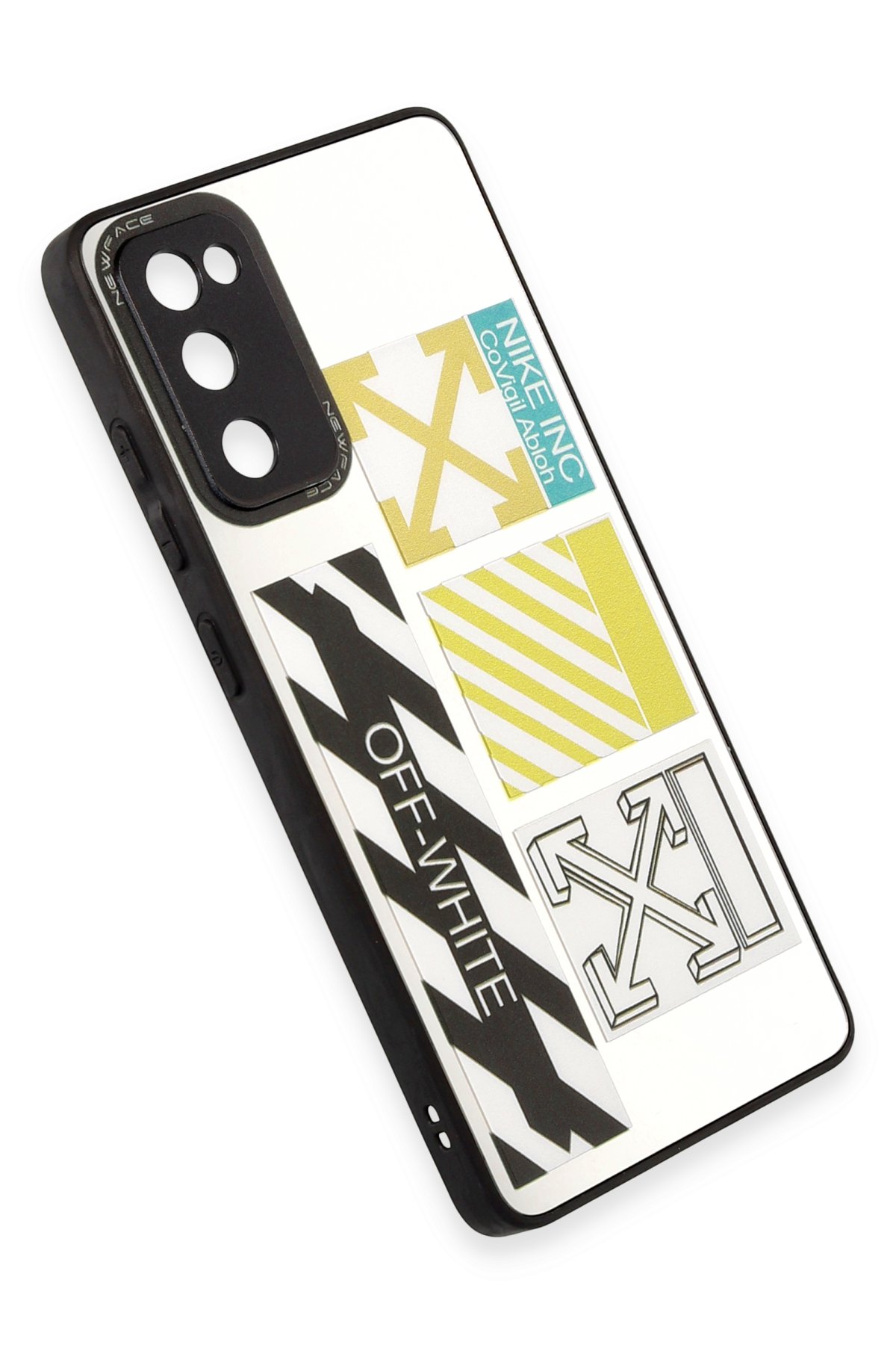 Newface Samsung Galaxy S20 FE Kılıf Montreal Yüzüklü Silikon Kapak - Buz Mavi