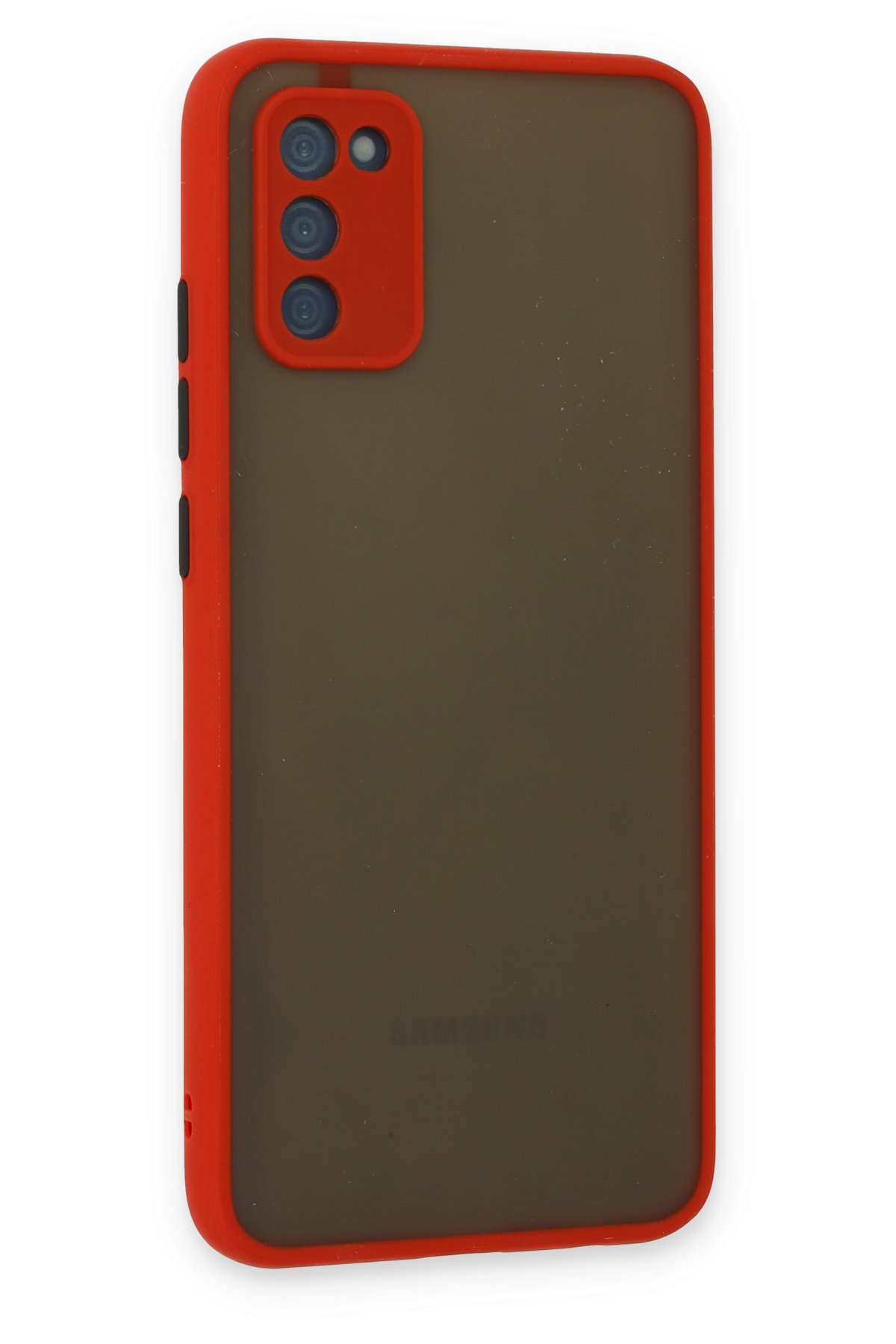 Newface Samsung Galaxy S20 FE Kılıf Nano içi Kadife Silikon - Kırmızı