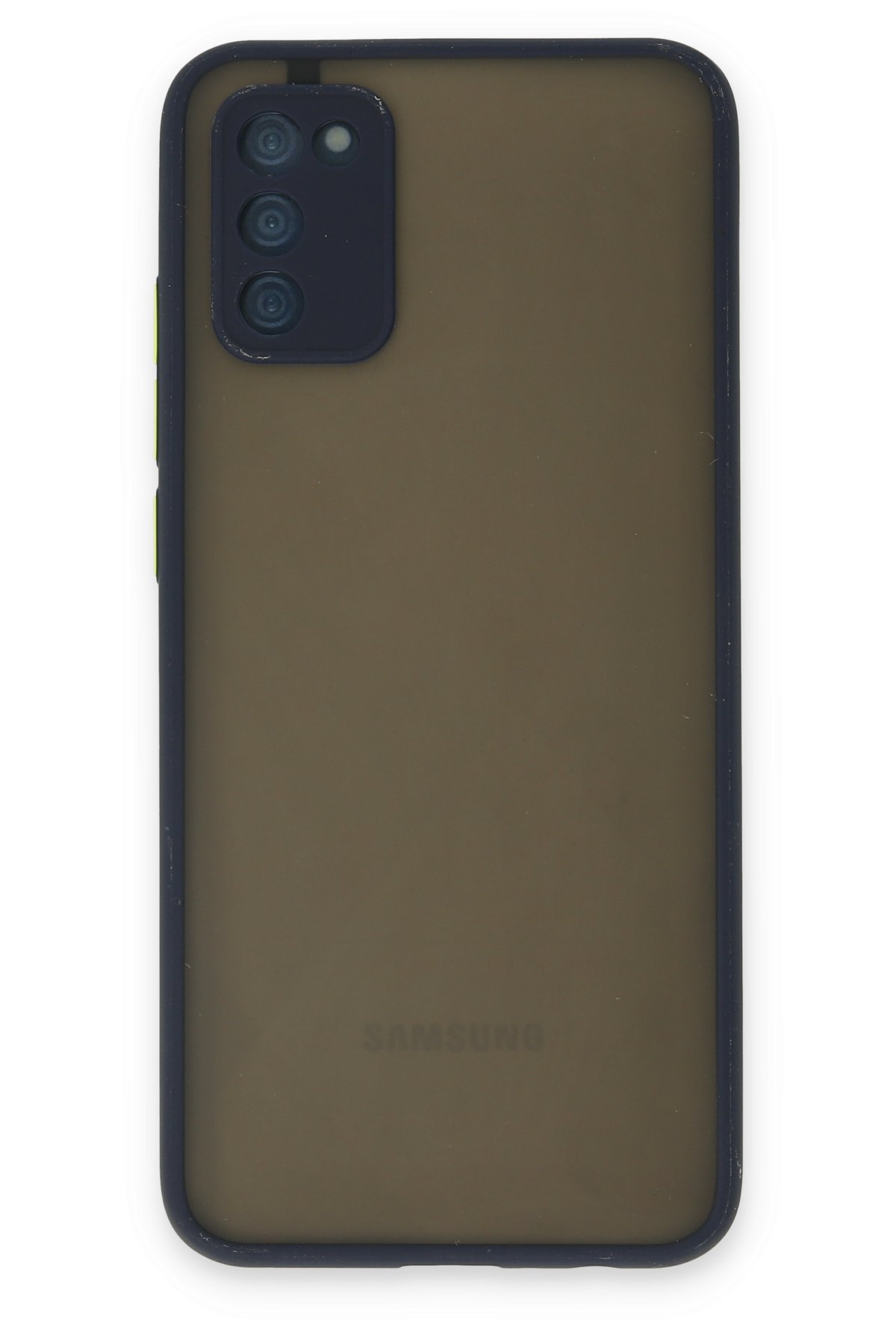 Newface Samsung Galaxy S20 FE Kılıf Nano içi Kadife  Silikon - Sarı