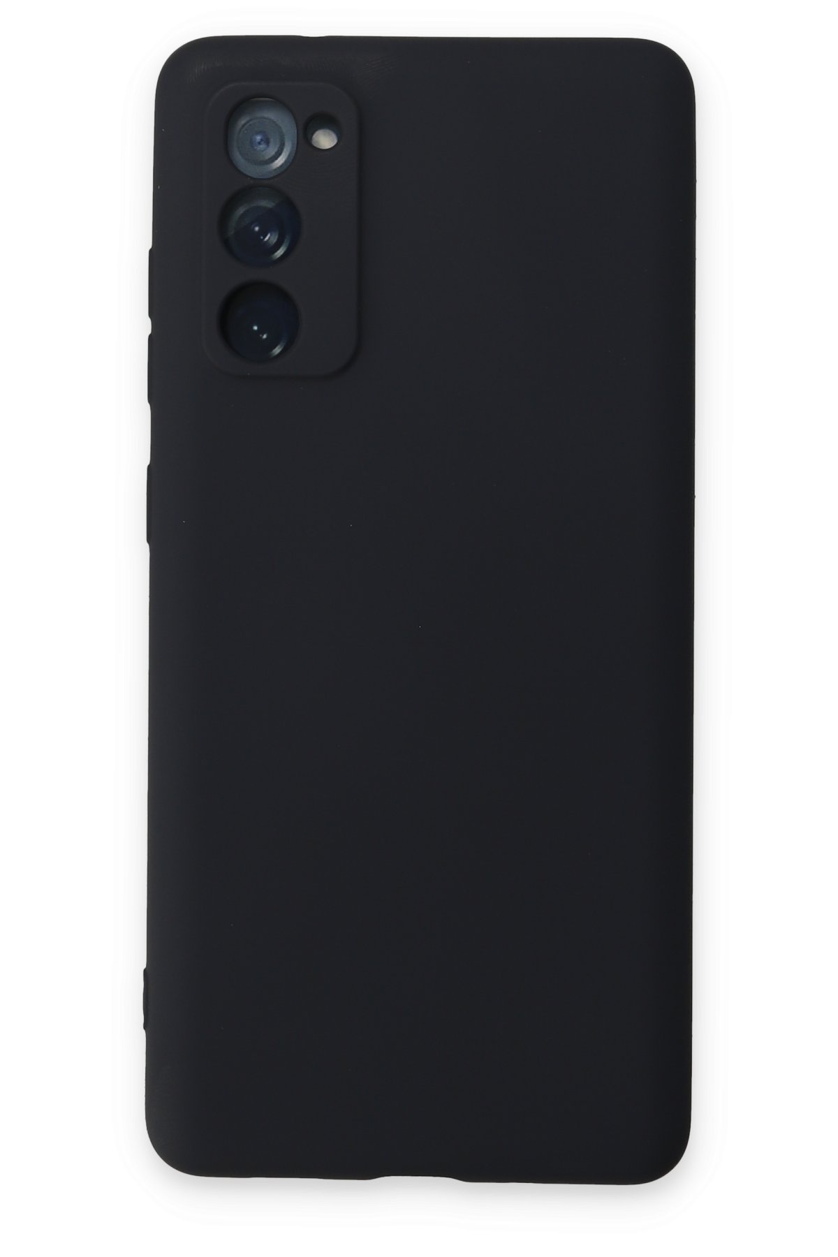 Newface Samsung Galaxy S20 FE Kılıf Montreal Yüzüklü Silikon Kapak - Lacivert