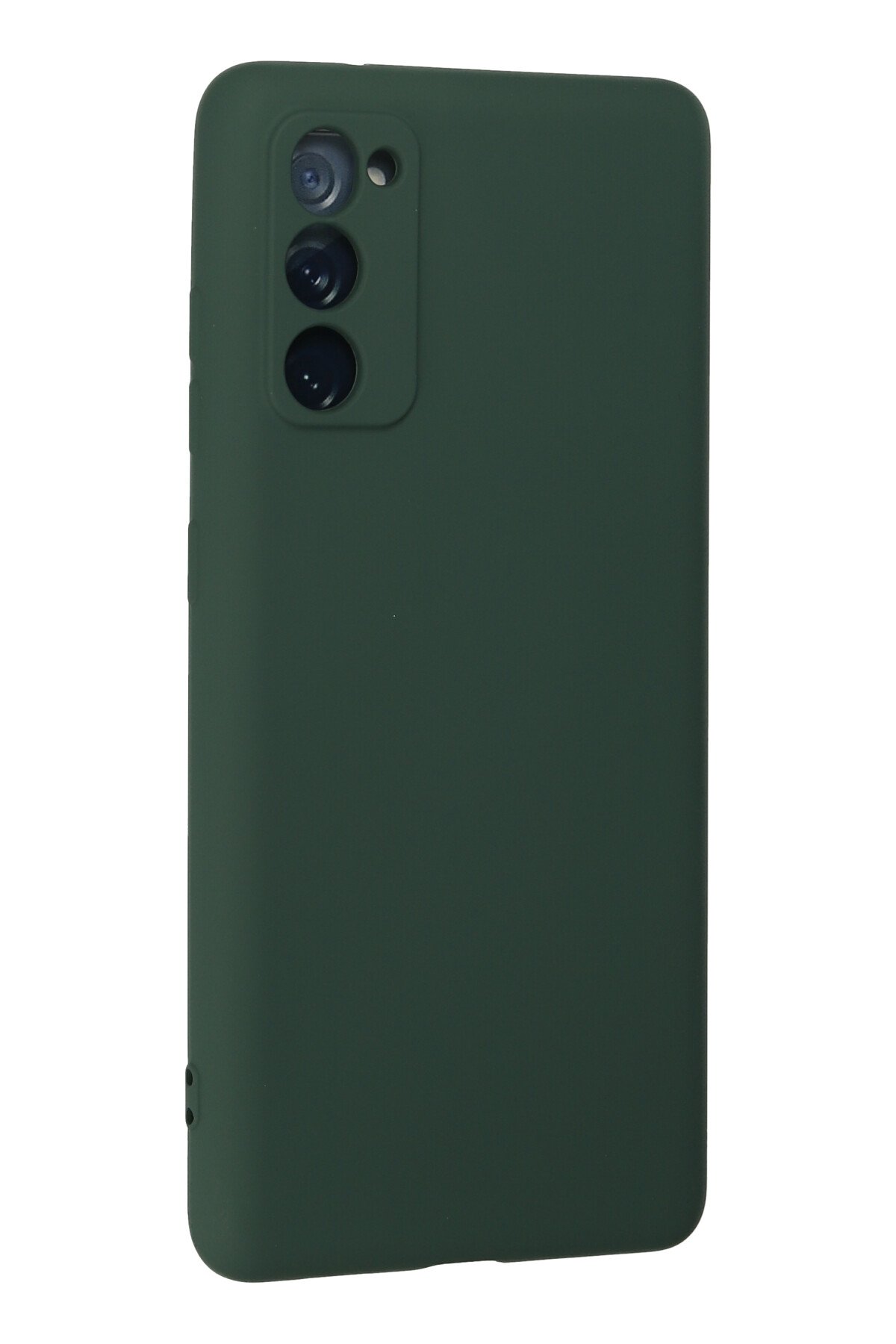 Newface Samsung Galaxy S20 FE Kılıf Pars Lens Yüzüklü Silikon - Lacivert