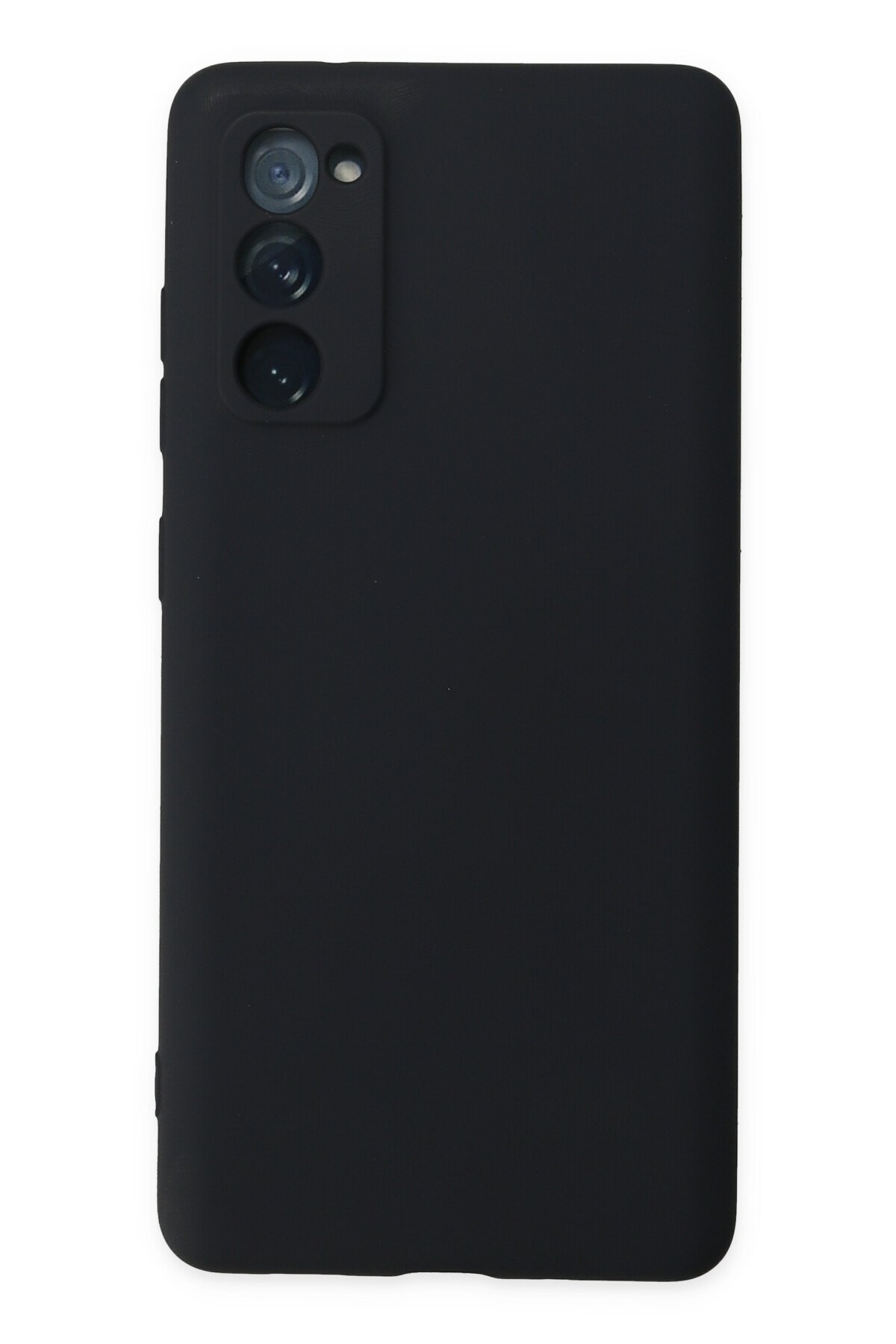 Newface Samsung Galaxy S20 FE Kılıf Lansman Glass Kapak - Siyah