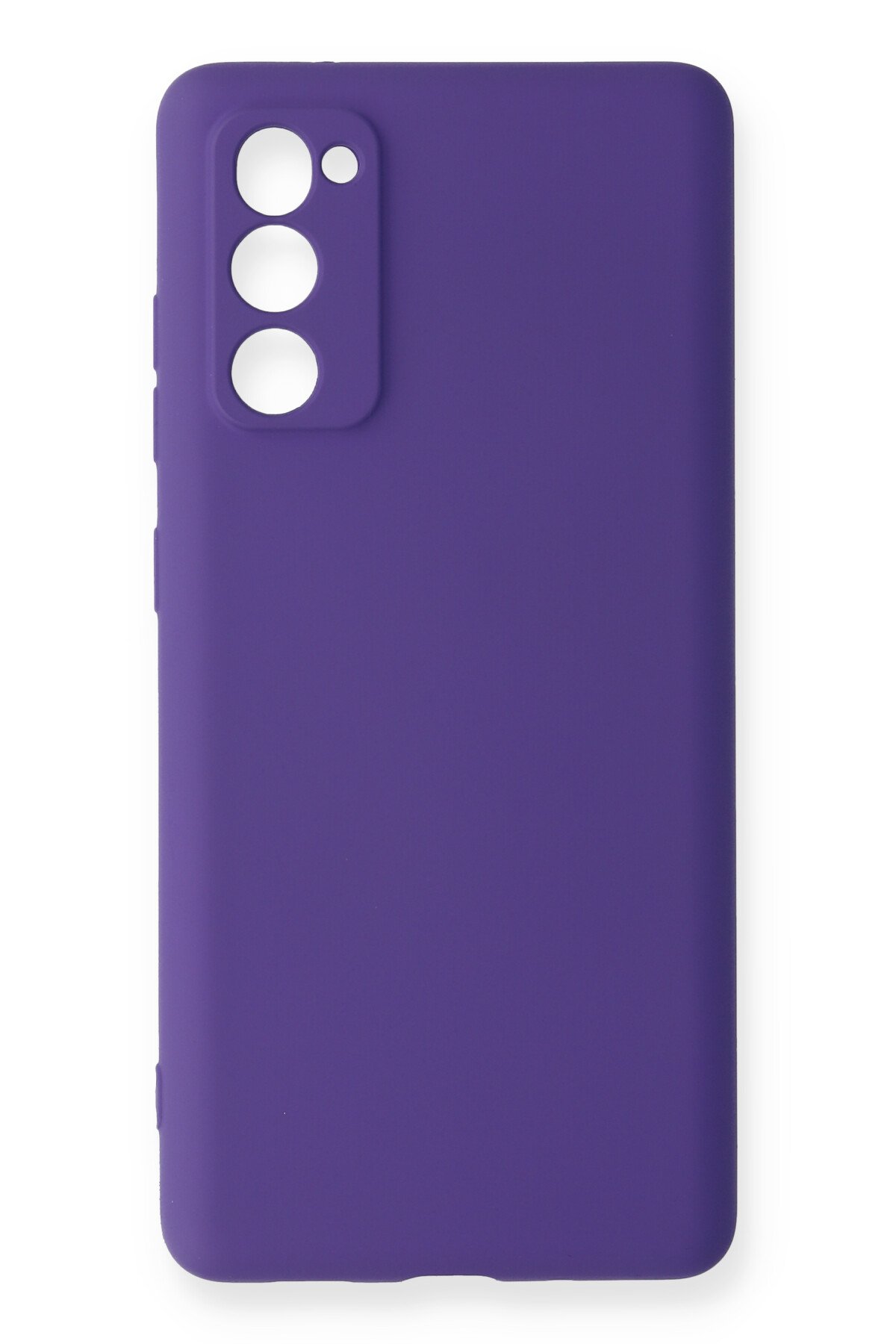 Newface Samsung Galaxy S20 FE Kılıf Montreal Yüzüklü Silikon Kapak - Kırmızı