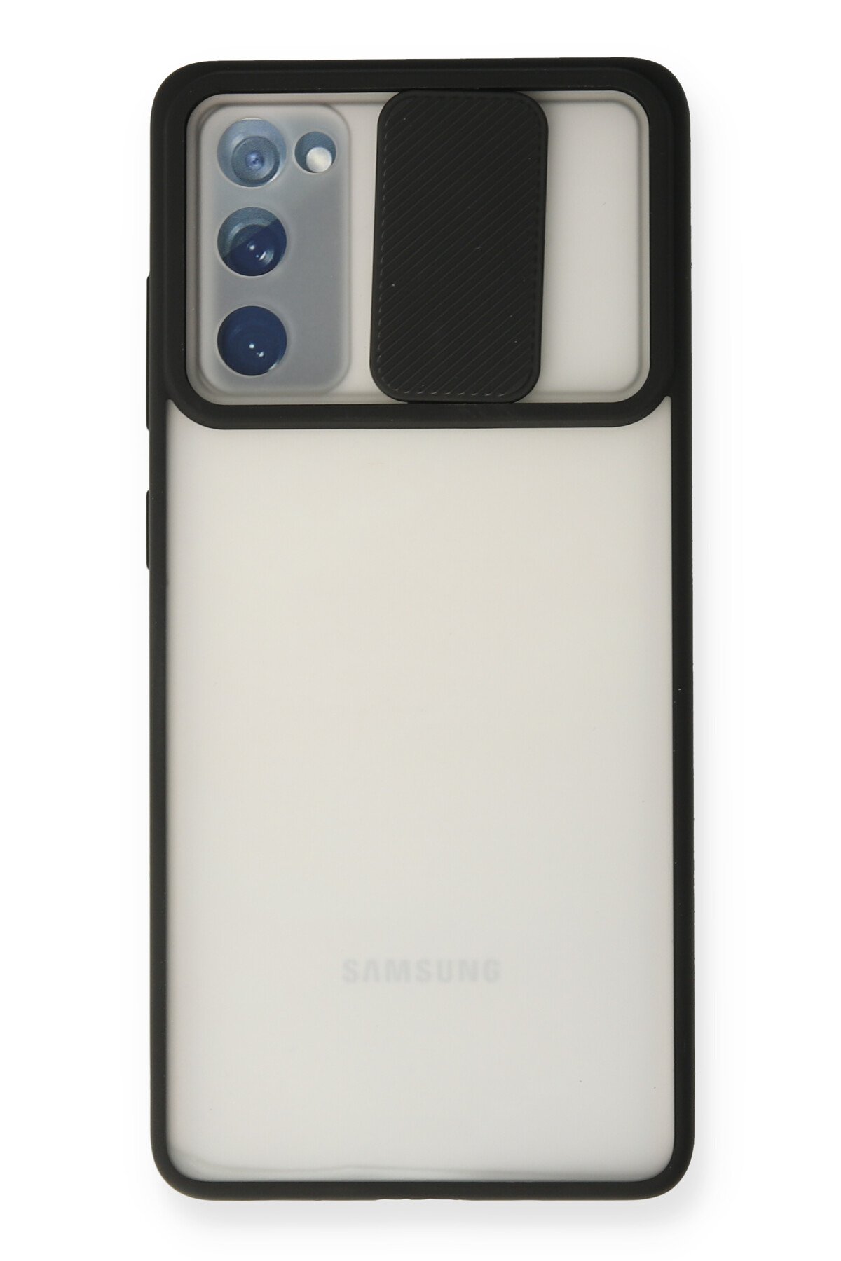 Newface Samsung Galaxy S20 FE Kılıf Montreal Yüzüklü Silikon Kapak - Yeşil