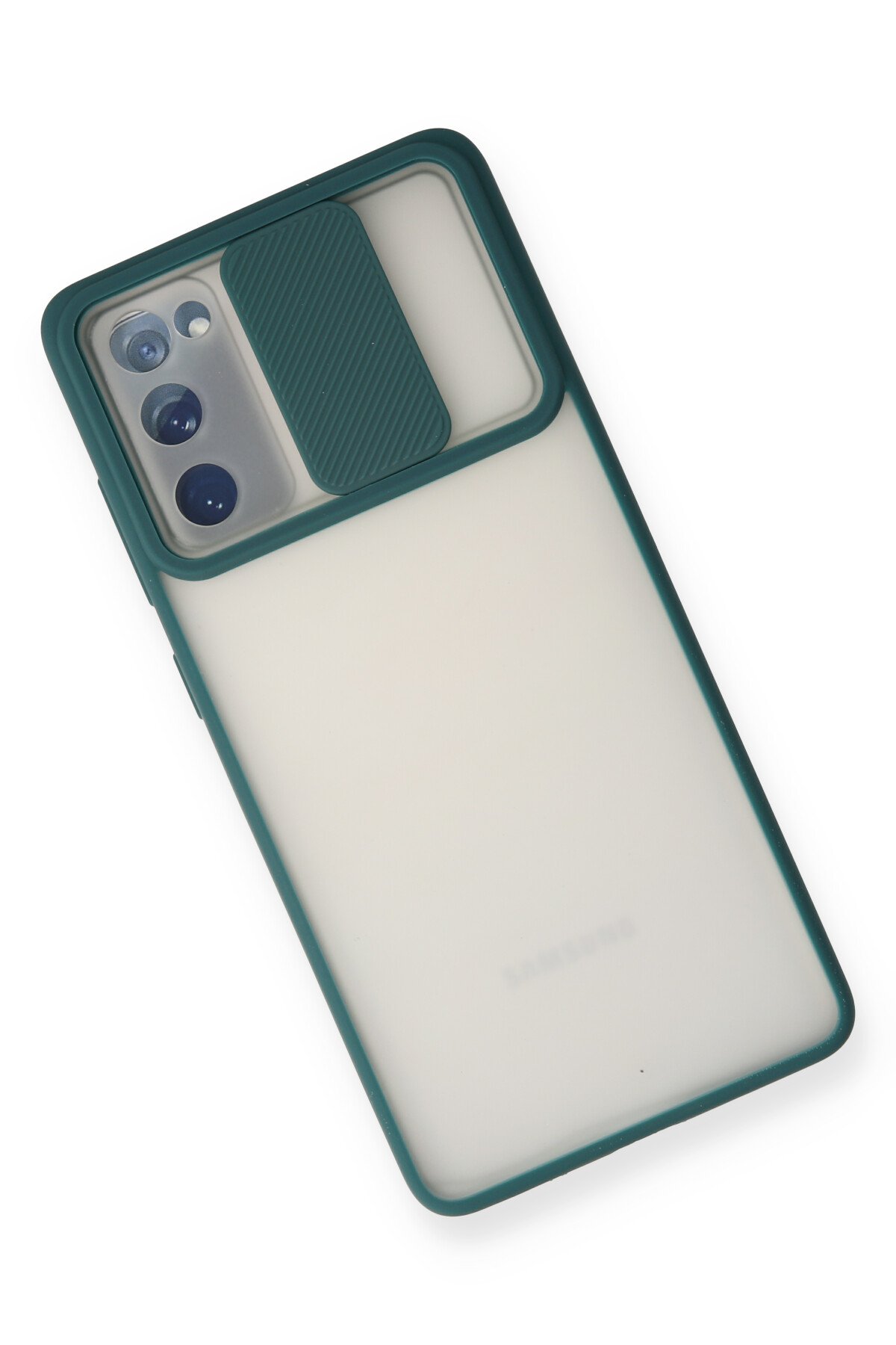 Newface Samsung Galaxy S20 FE Kılıf Zuma Kartvizitli Yüzüklü Silikon - Lila